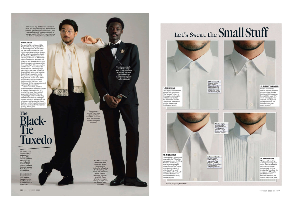 GQ Style Editor asks Emma all about Shirts