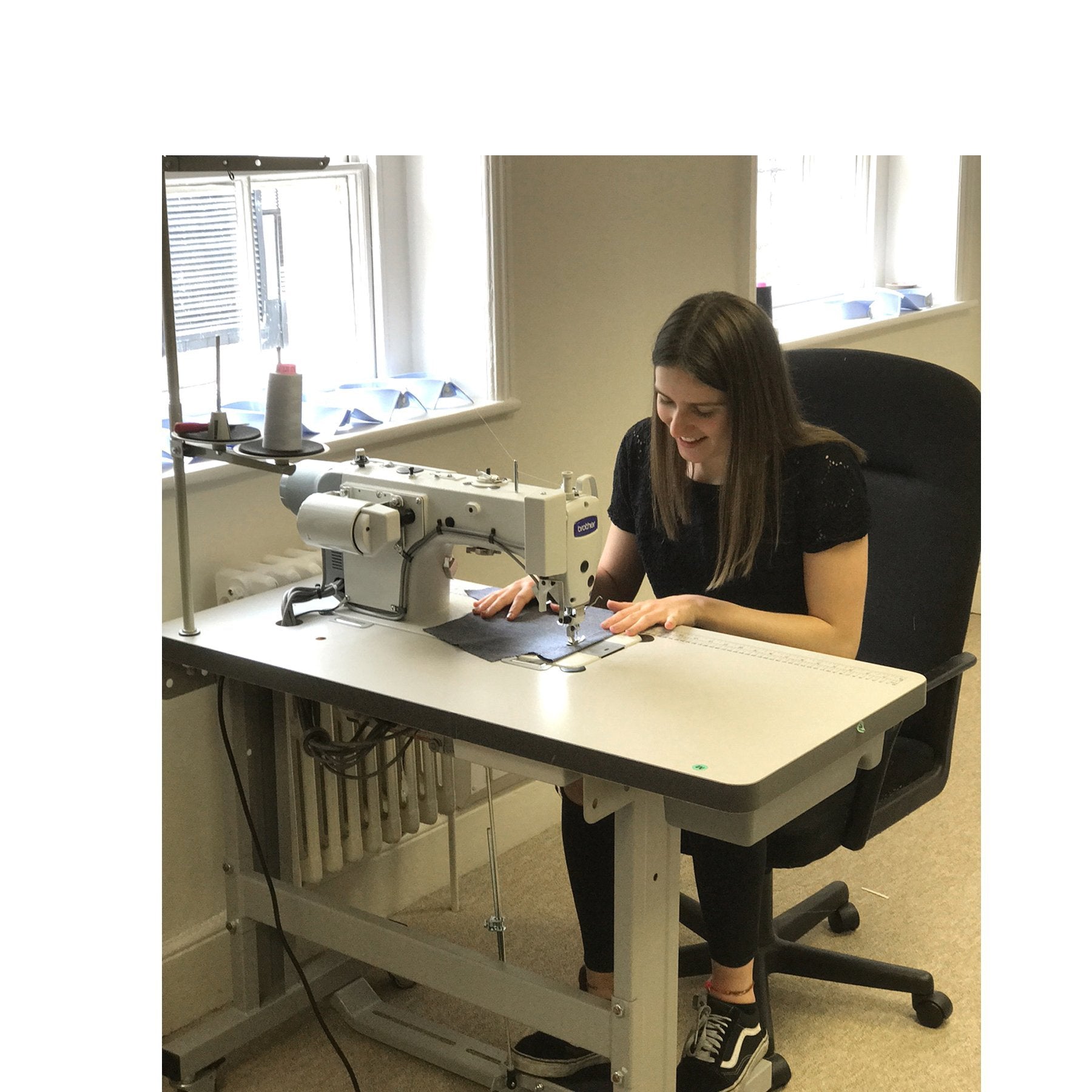 Conde Nast Sewing Scholar Lizzie graduates and joins Emma willis full time - Emma Willis