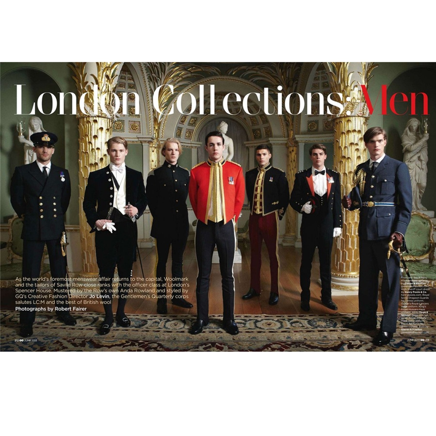 Emma Willis featured in GQ LC:M Spencer House - Emma Willis