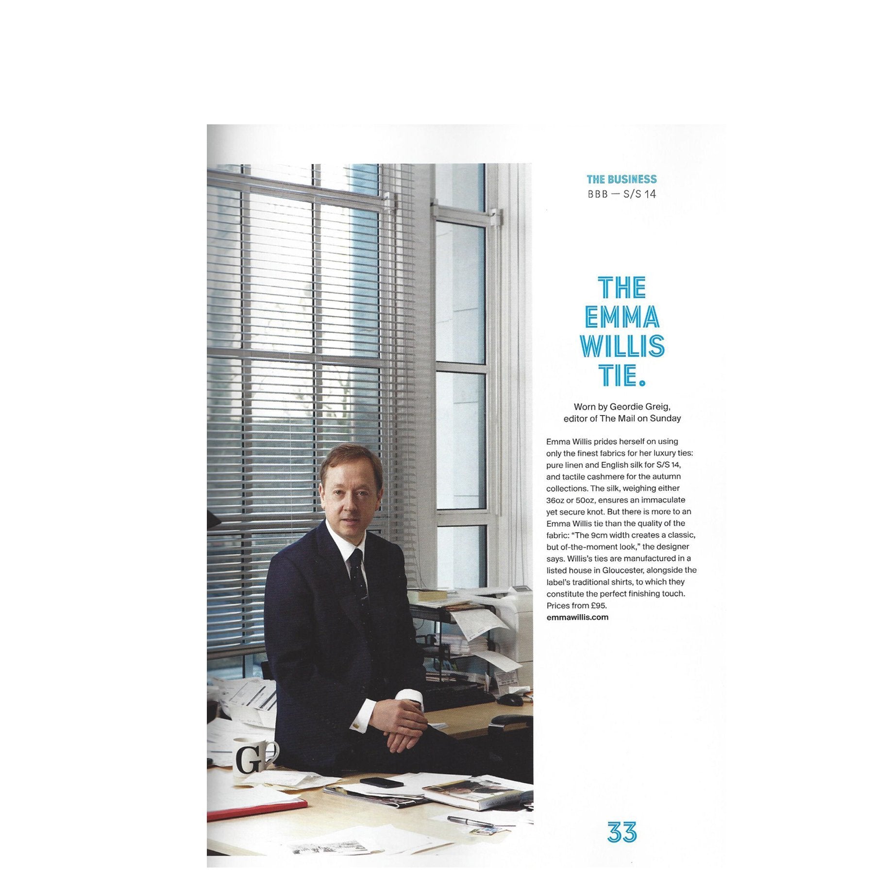 Esquire The Big Black Book - Emma Willis