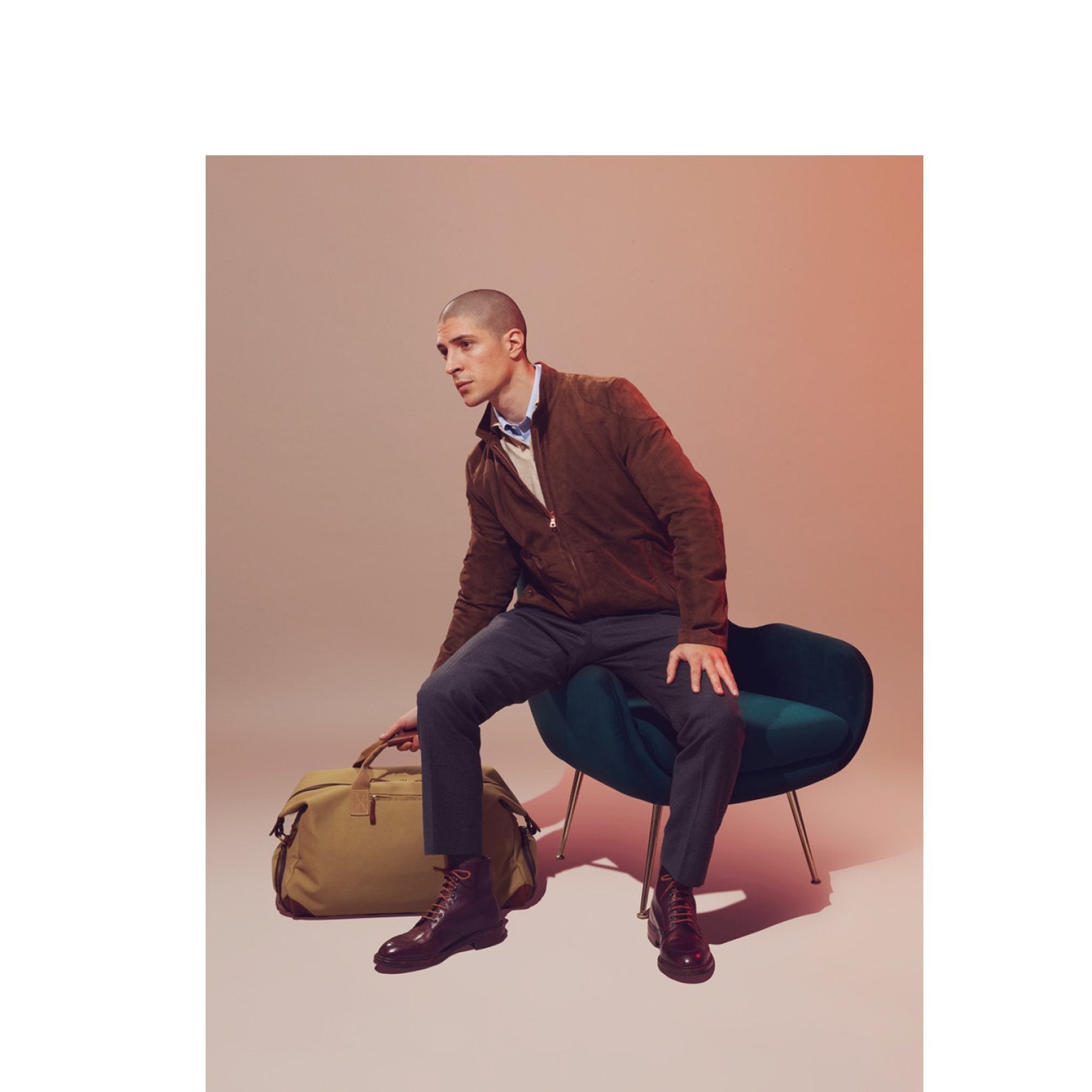 Gentleman’s Journal Travel Guide; featuring our Natural Cashmere Polo Jumper - Emma Willis