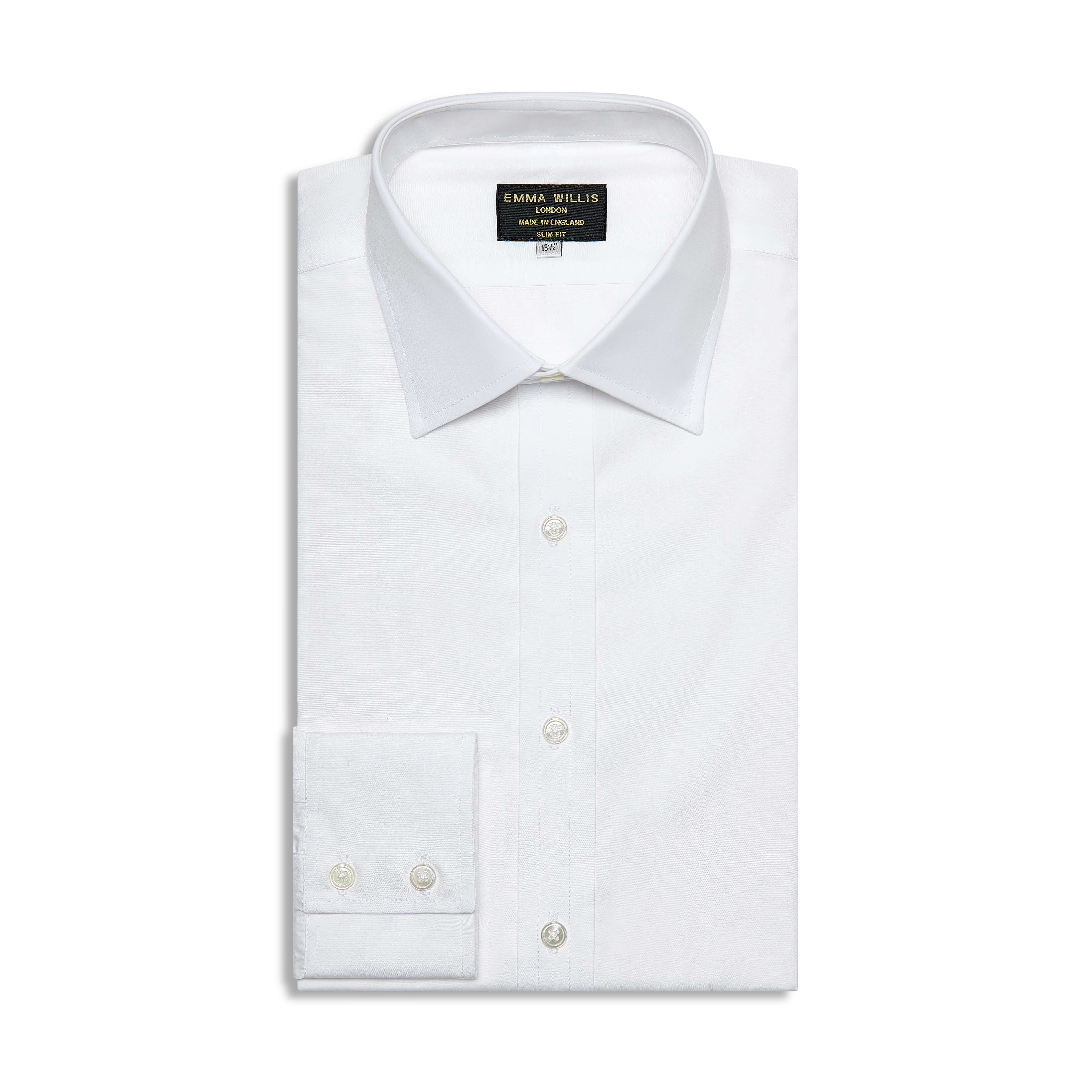 White Poplin Cotton Shirt