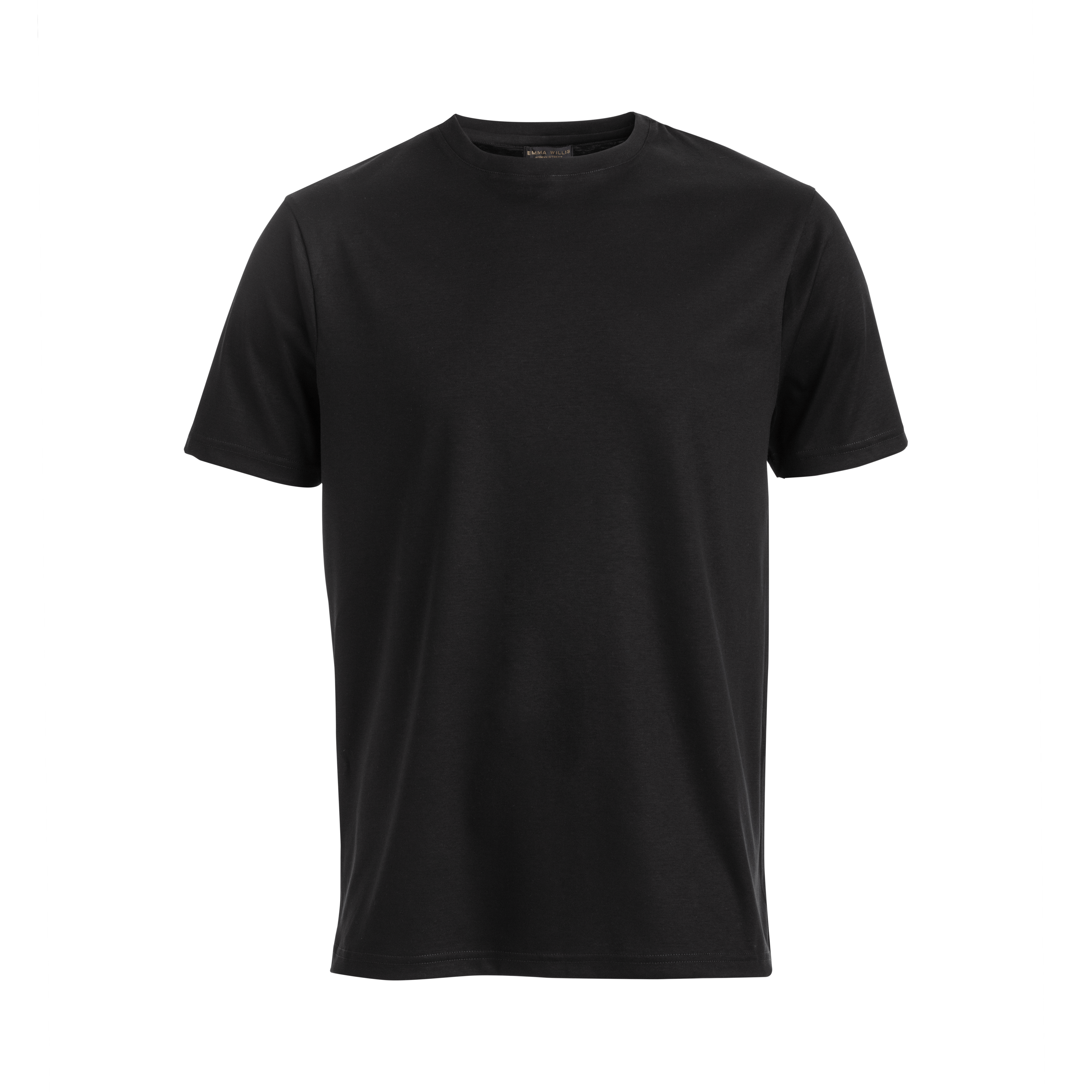 Black Cotton T-Shirt - New