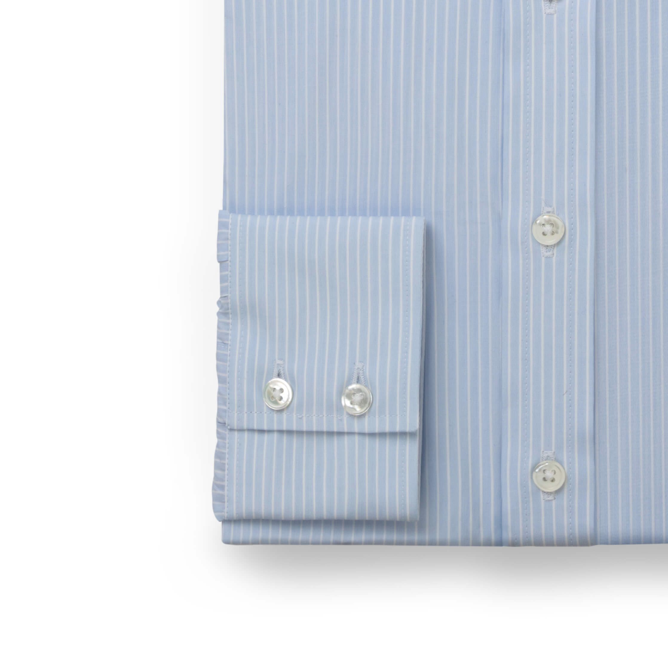 Blue Chalk Stripe Shirt - New