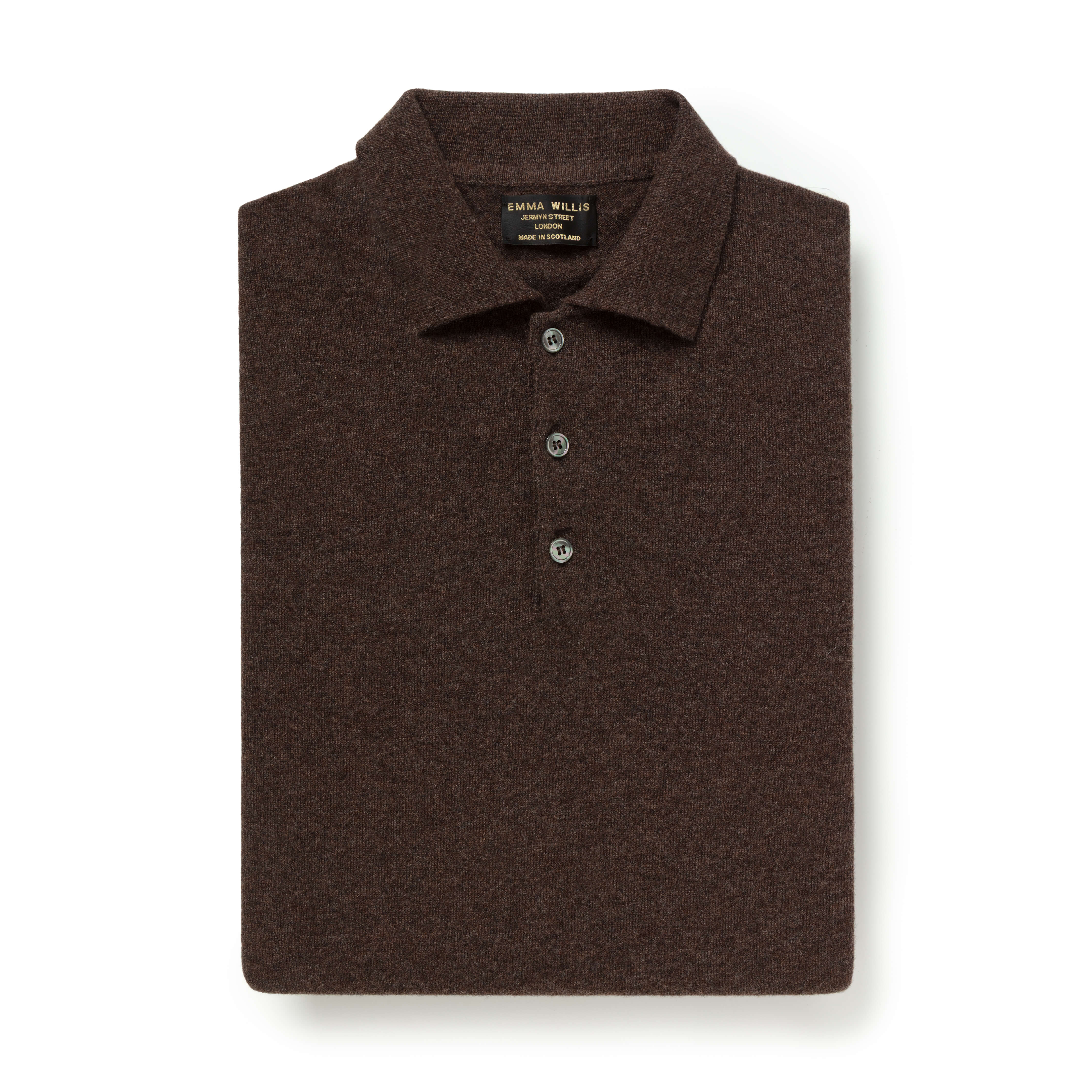 Chocolate Cashmere Polo