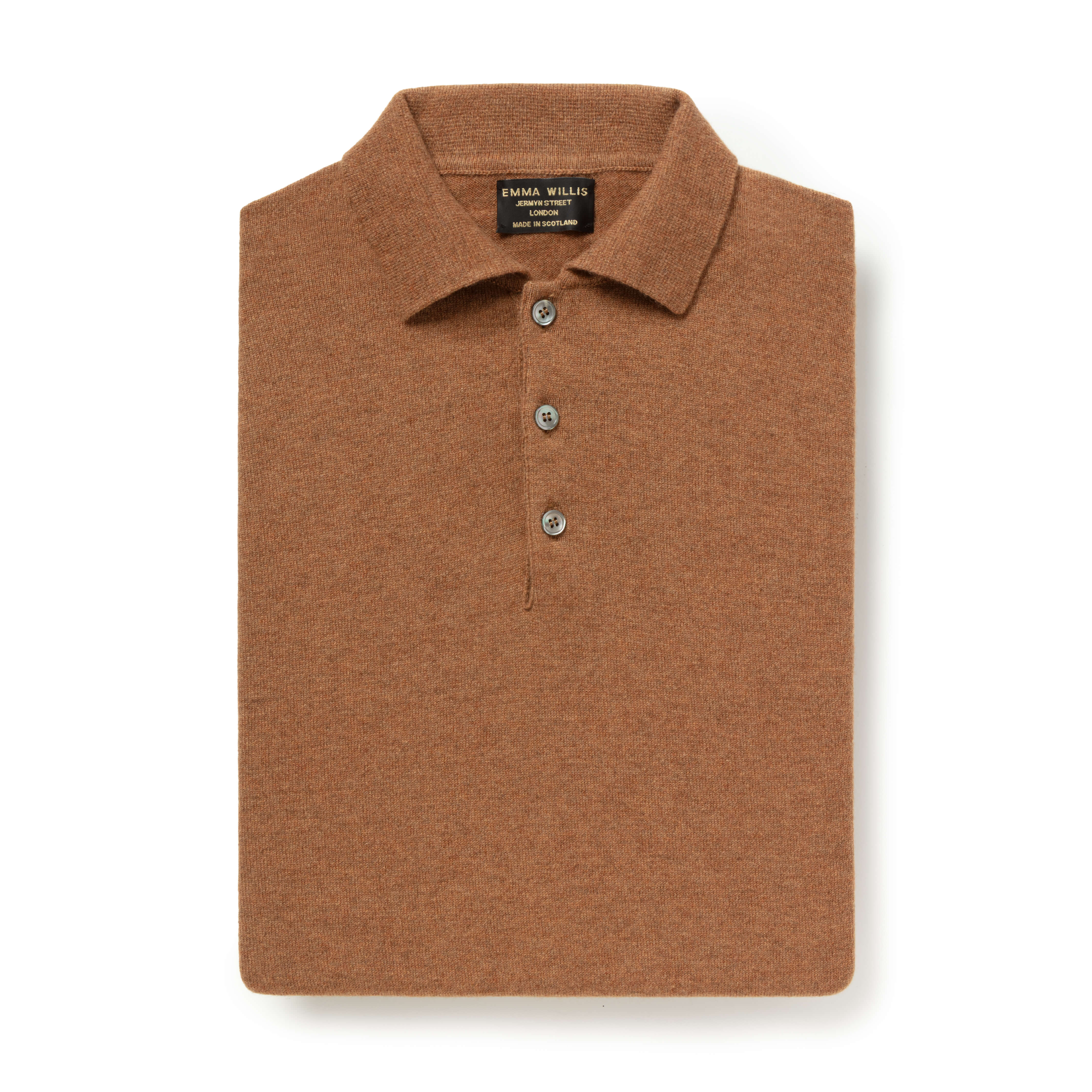 Cinnamon Cashmere Polo