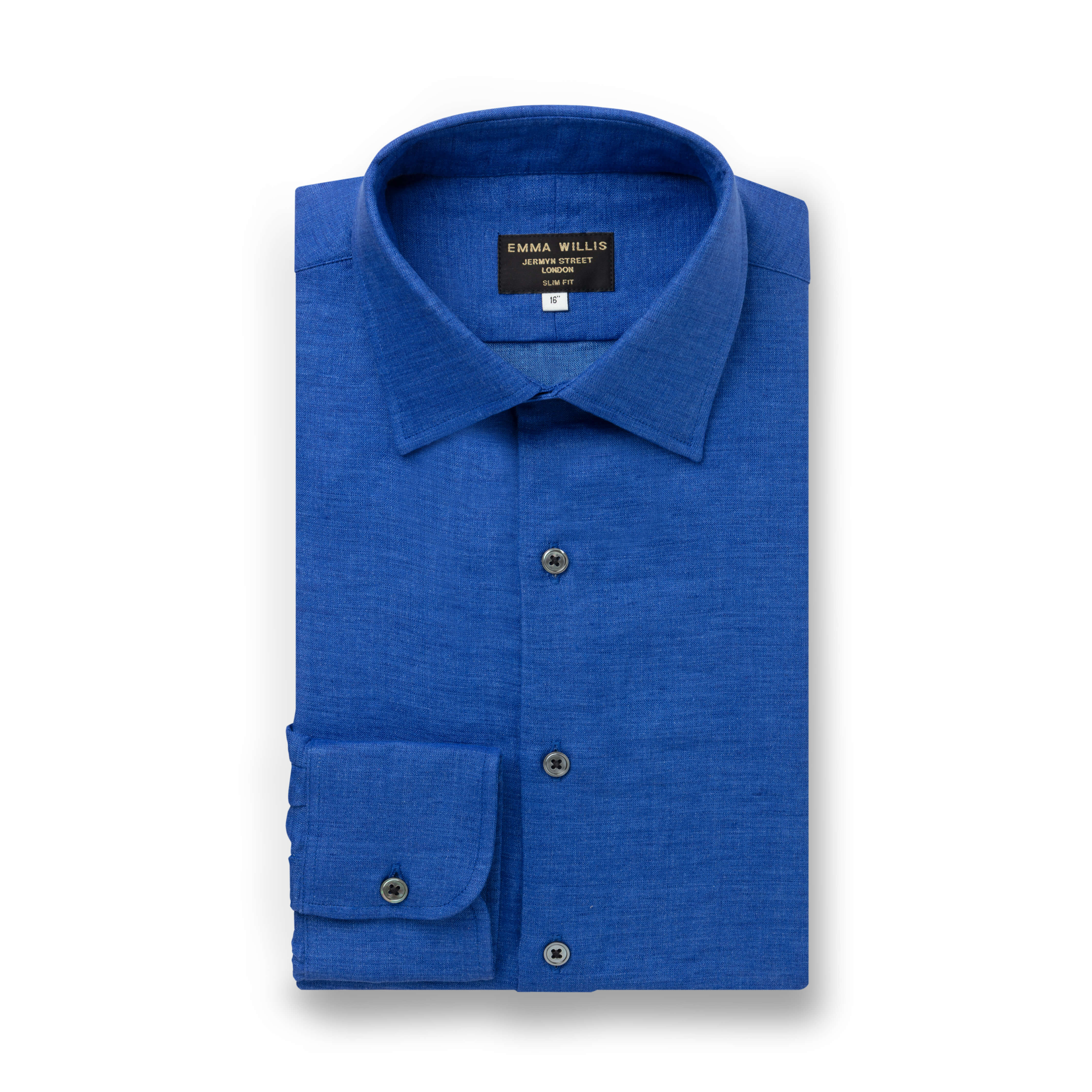 Cobalt Linen Shirt - New