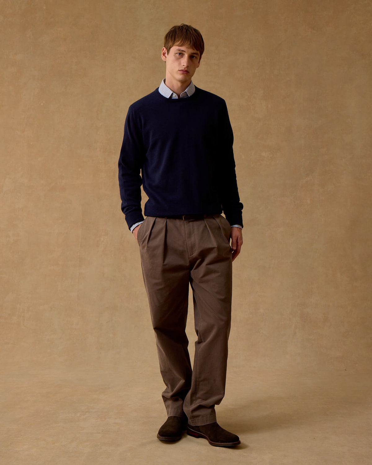 Blackberry Cashmere Crew