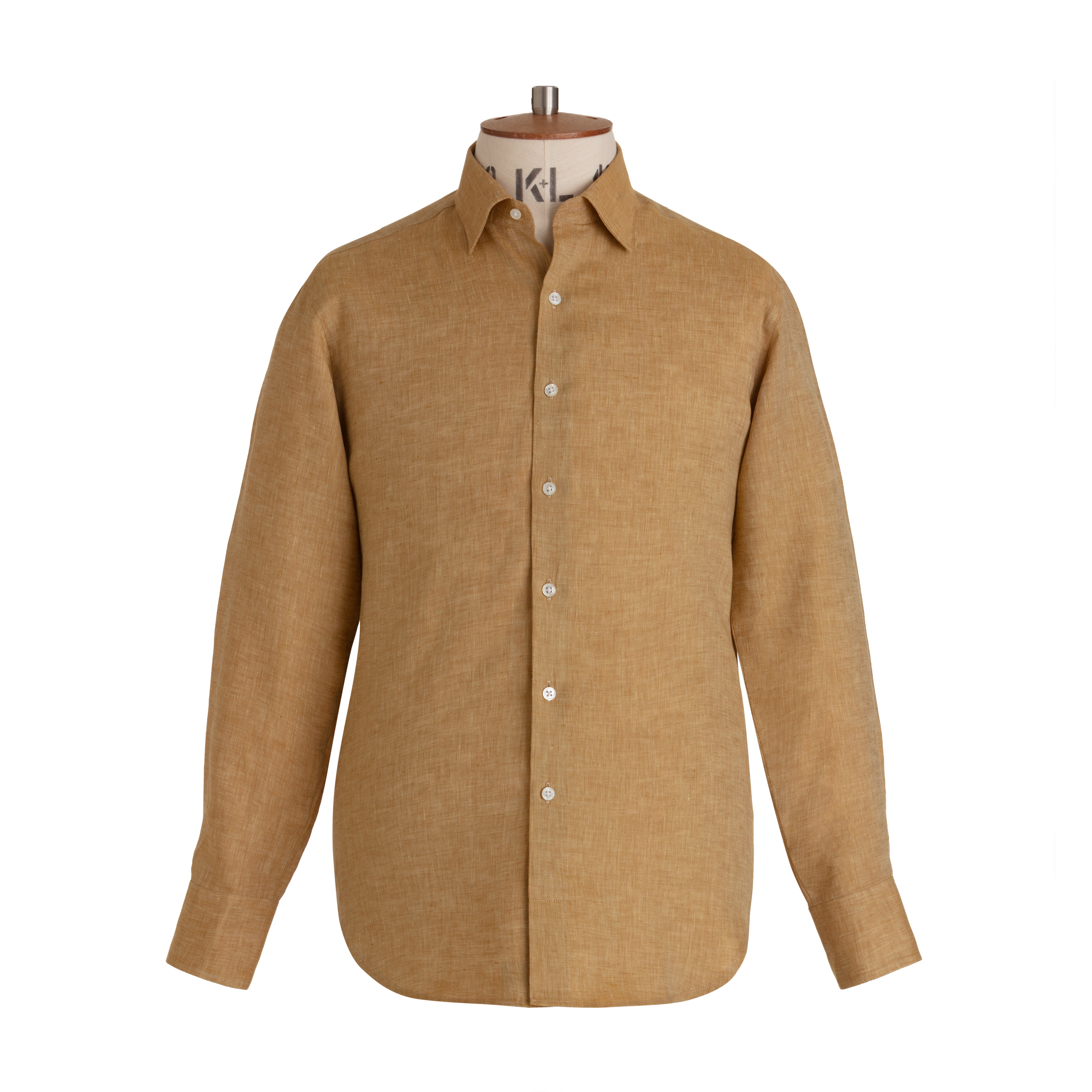 Ochre Linen Shirt