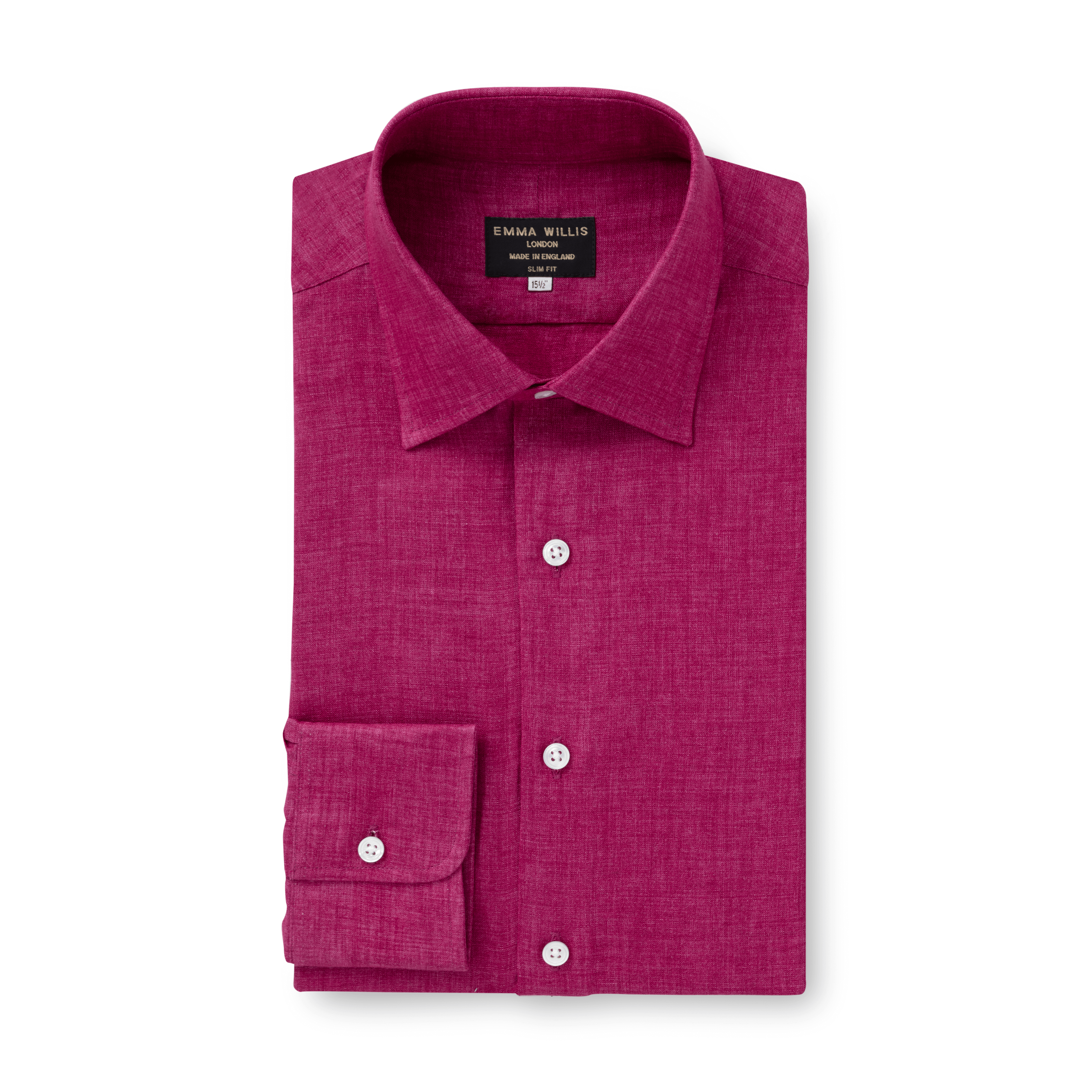 Plum Linen Shirt