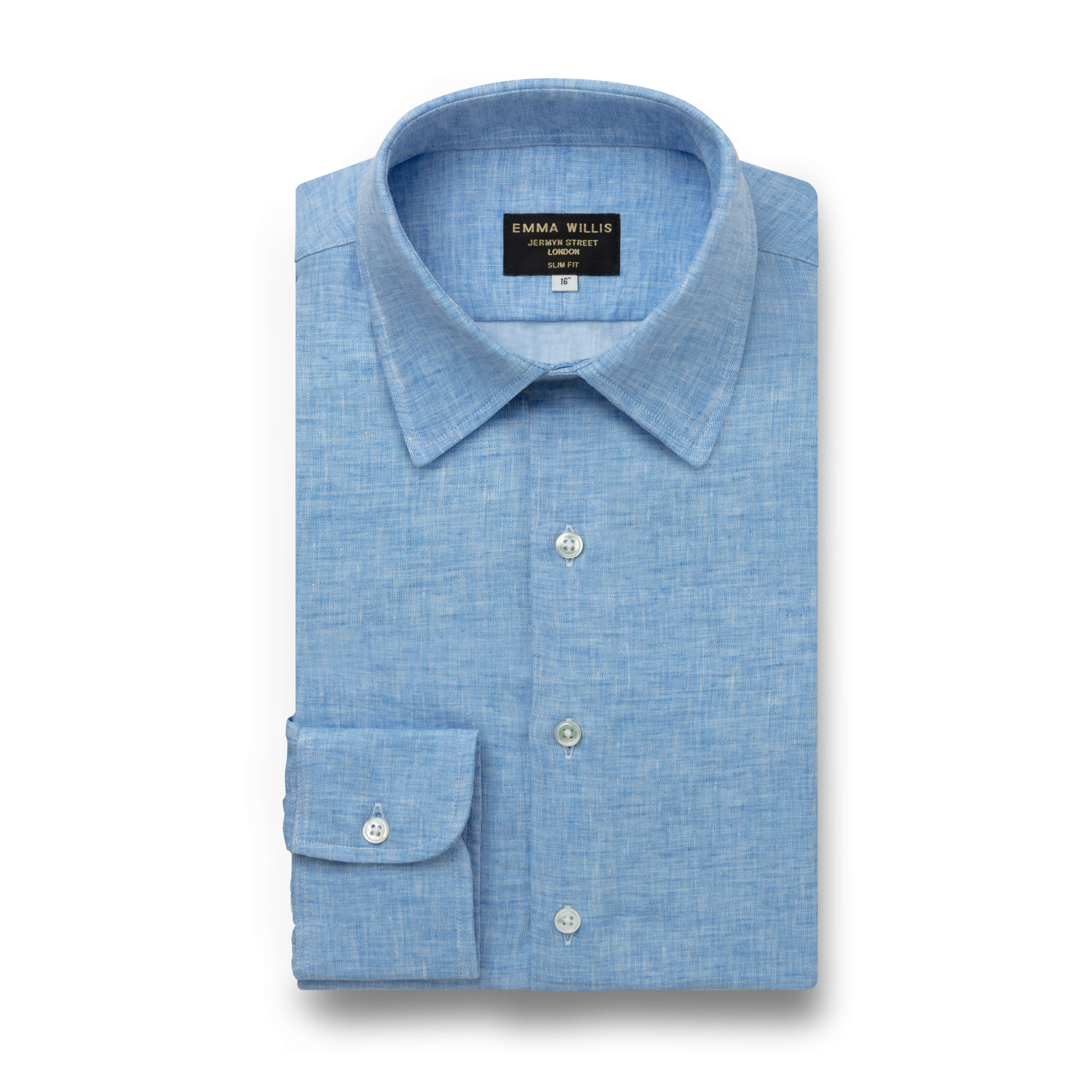 Faded Sky Linen Shirt - New