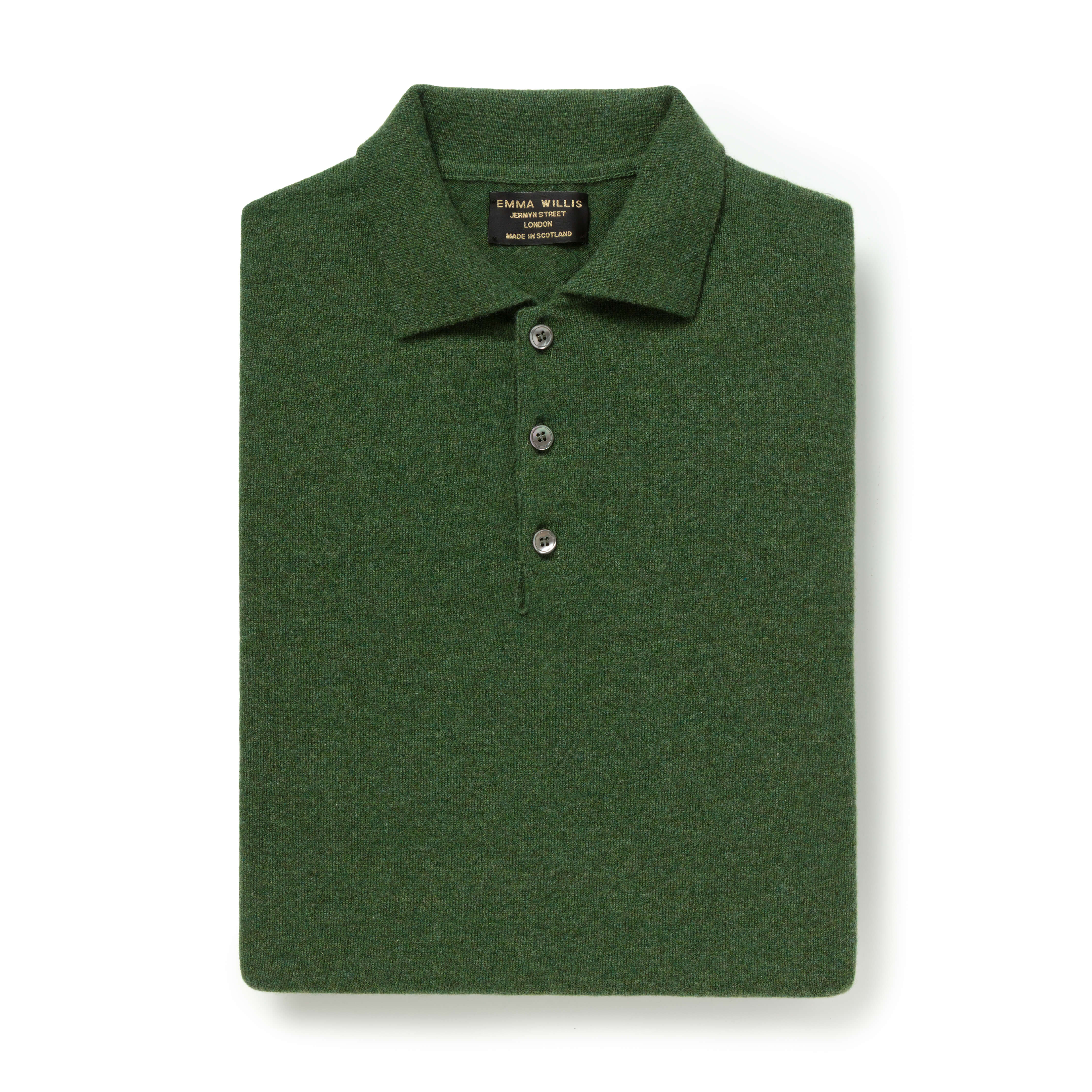 Forest Cashmere Polo