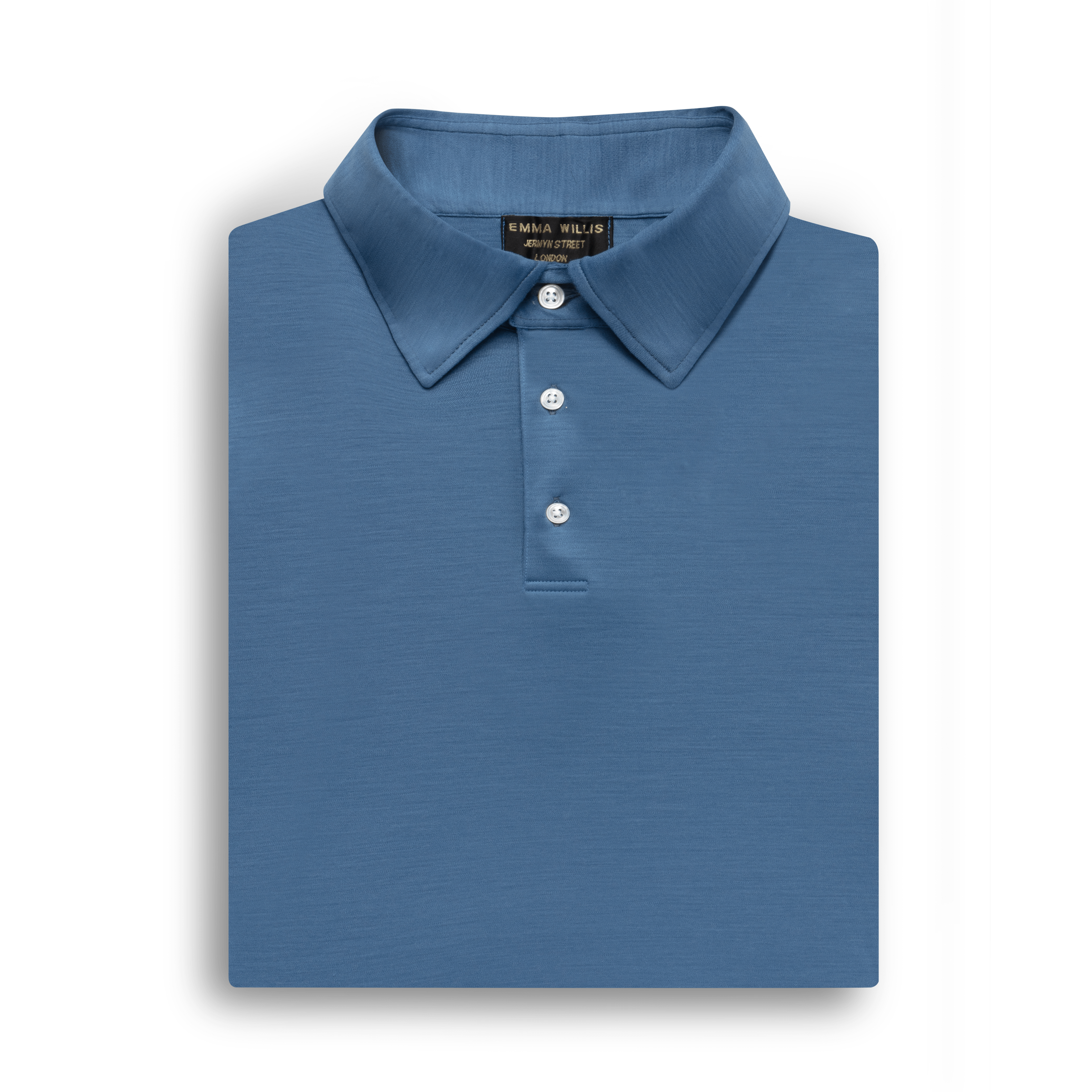 Petrol Cotton Polo Shirt - New