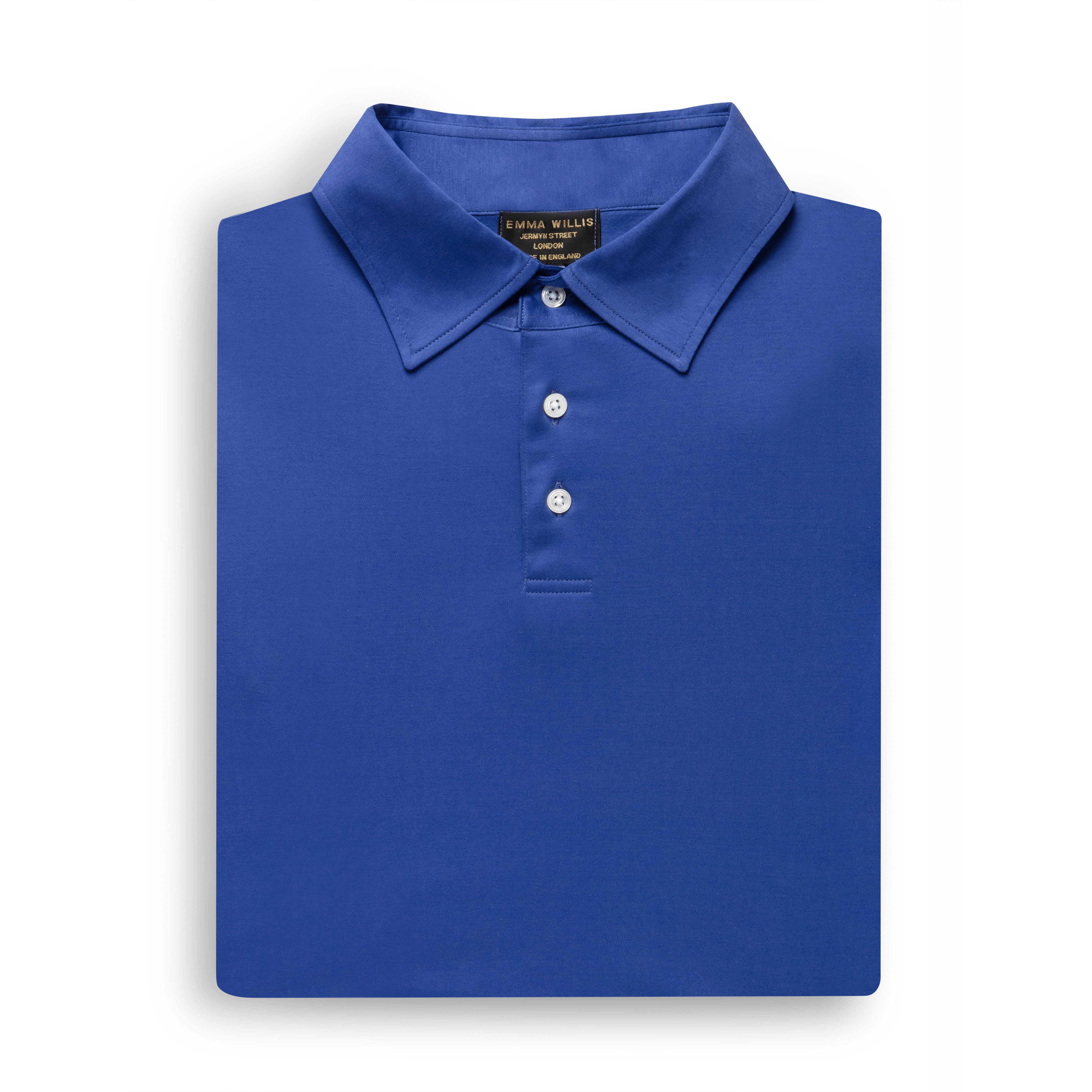 Sapphire Cotton Polo Shirt - New