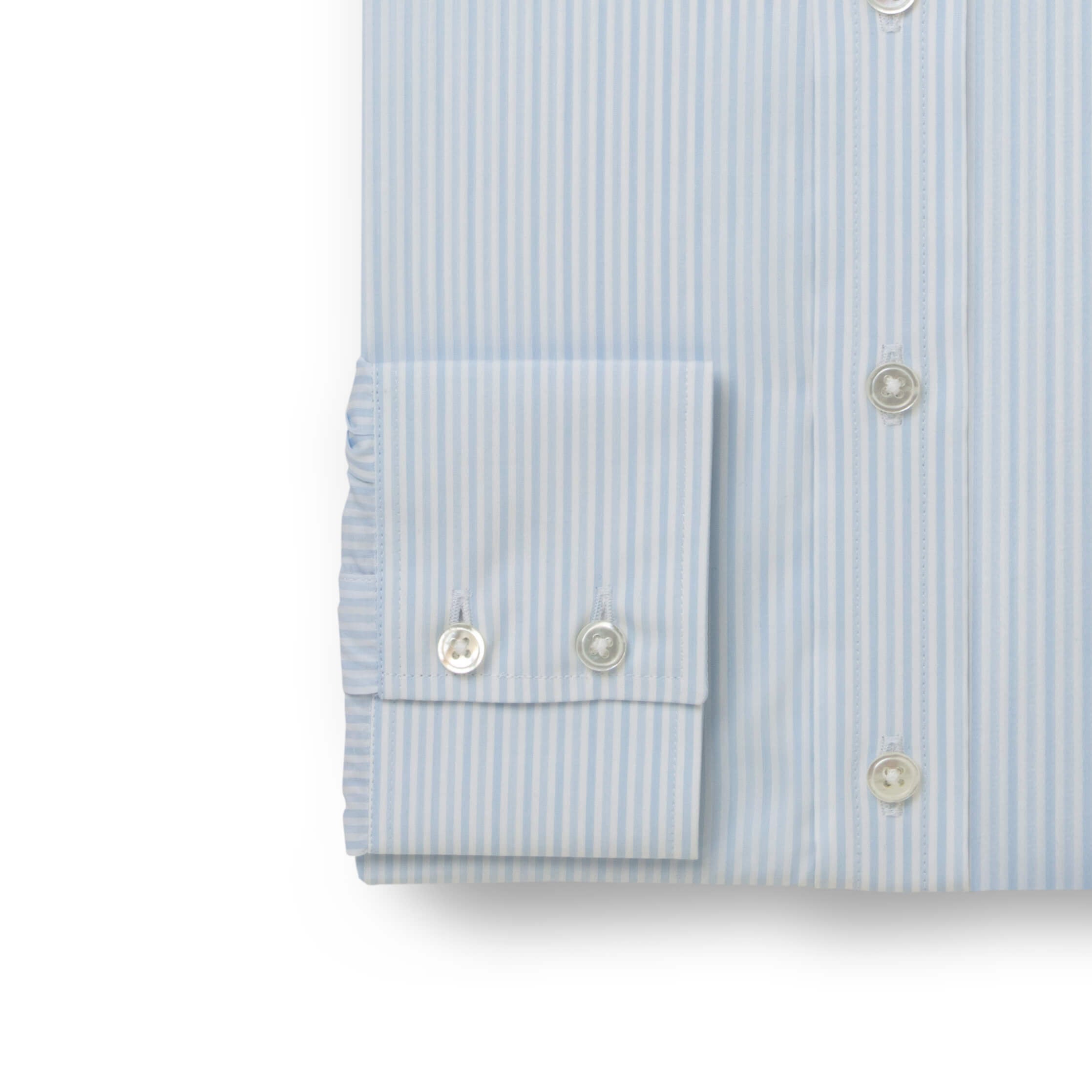 Sky/Blue/White Bengal Stripe Shirt - New