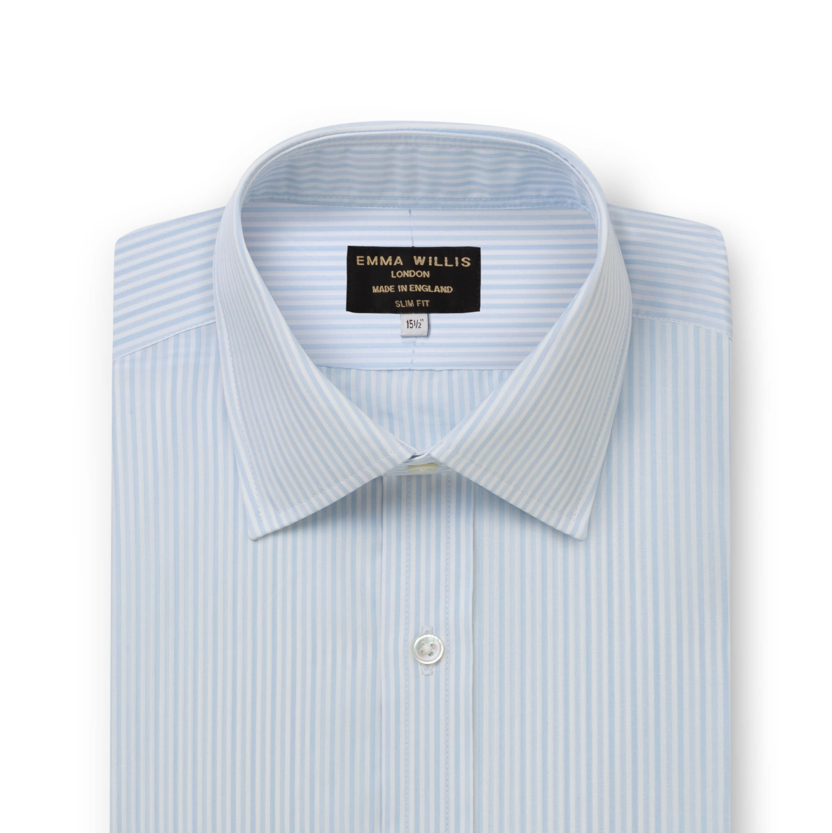 Sky/Blue/White Bengal Stripe Shirt - New