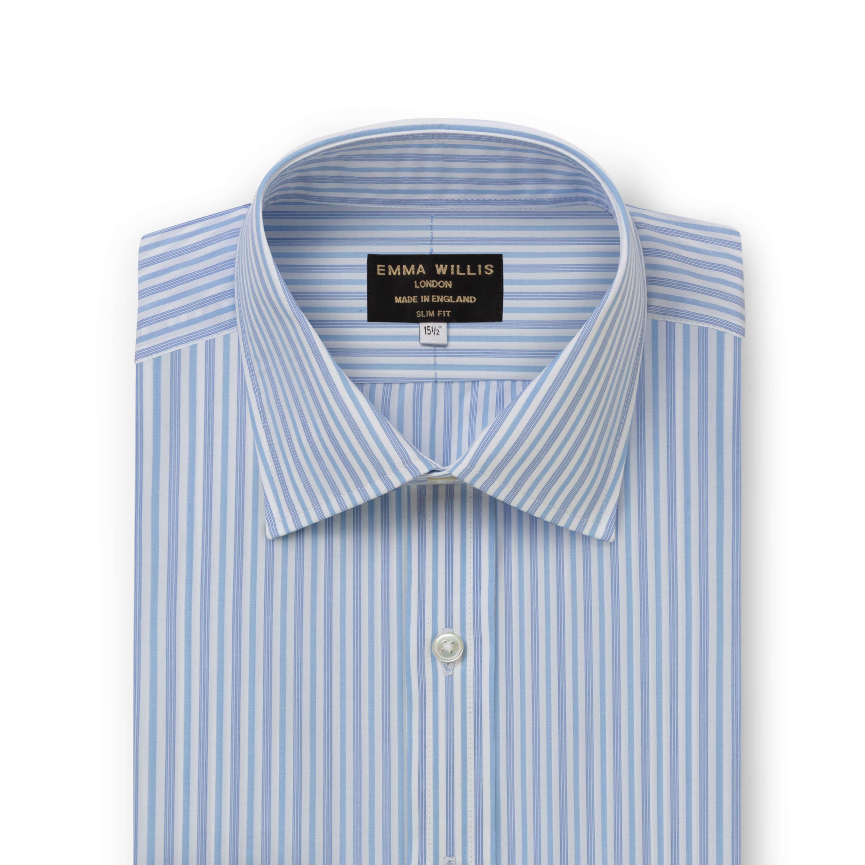 Triple Navy/Blue Stripe Shirt - New