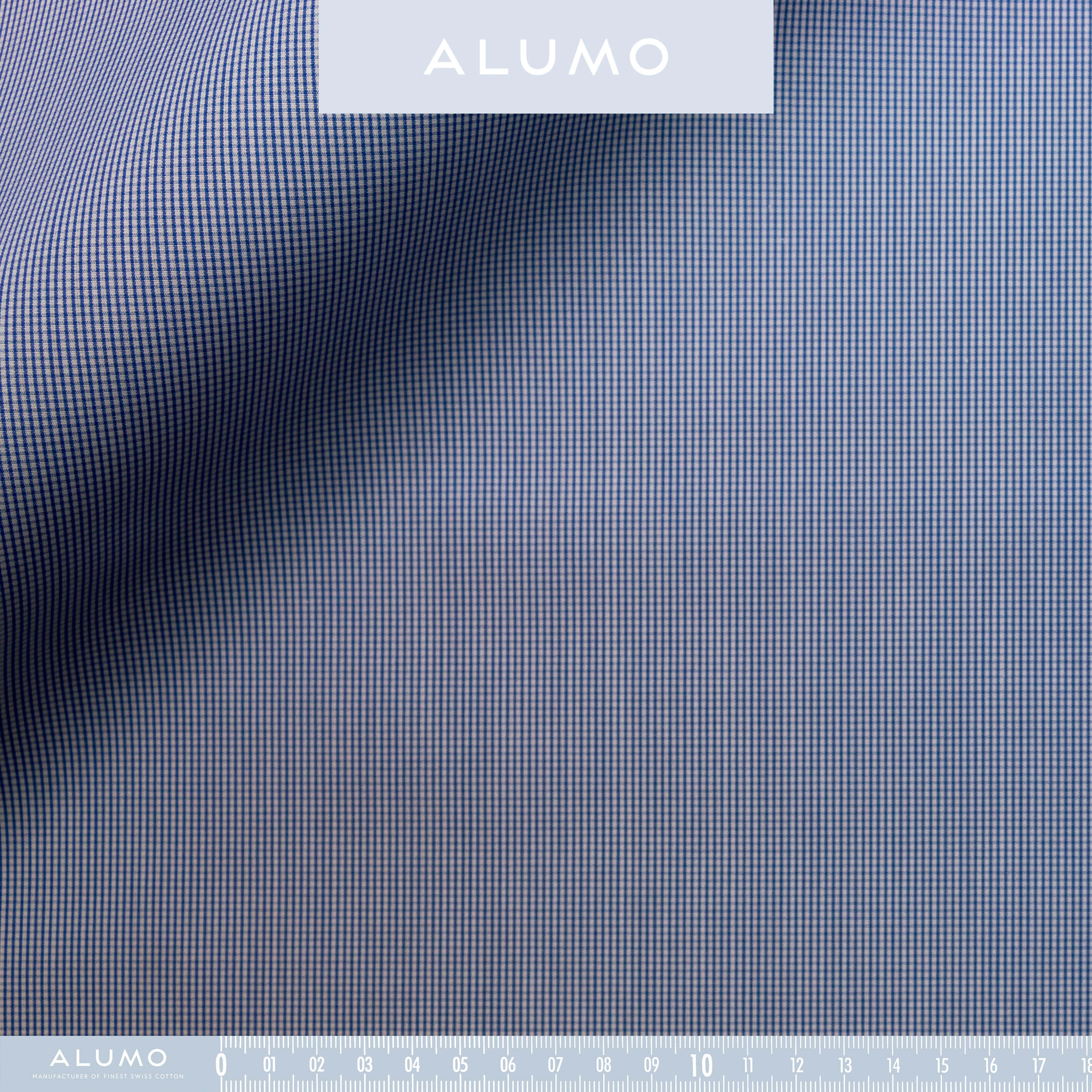 Blue Micro Check Soyella - Emma Willis