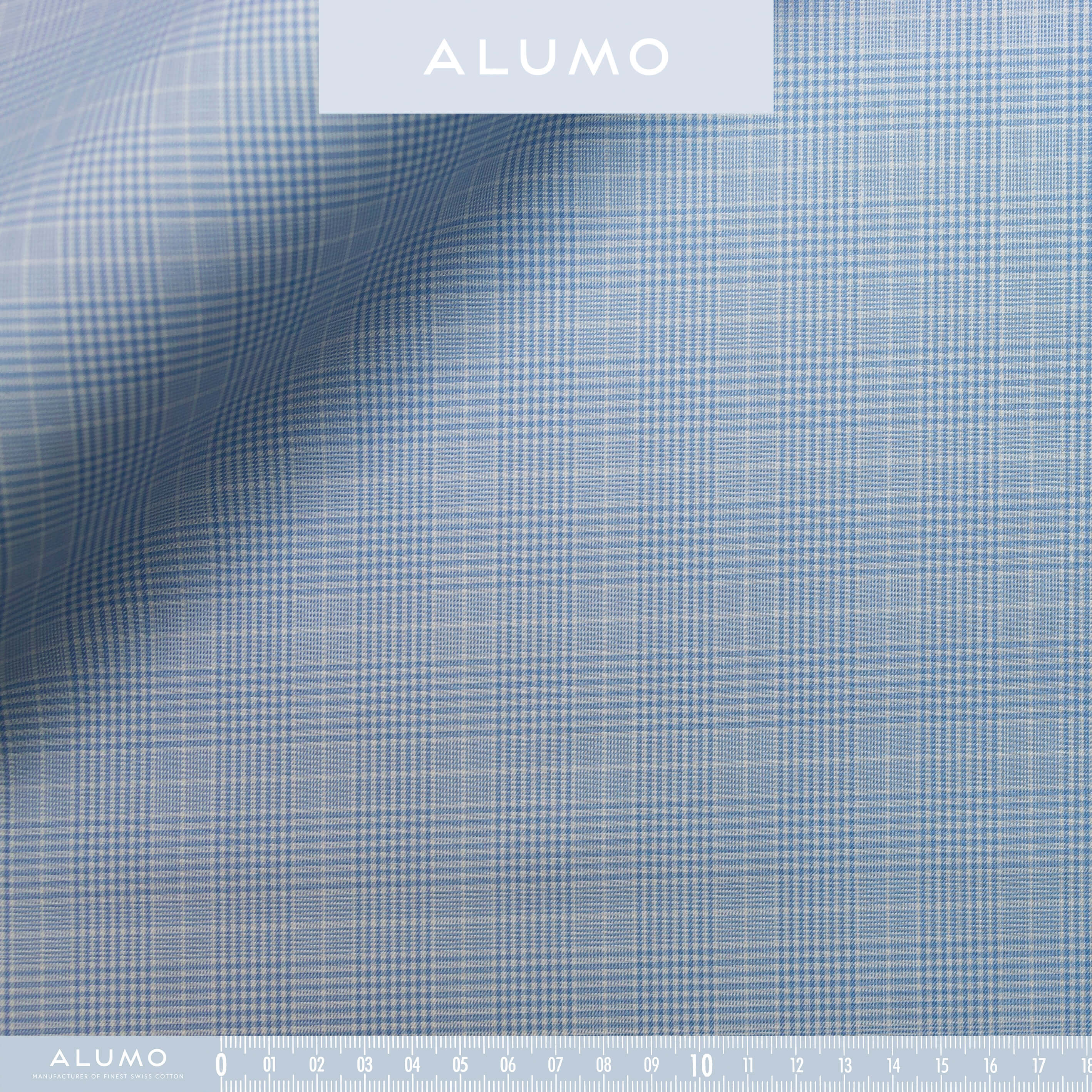 Blue Plaid Twill Soyada - Emma Willis