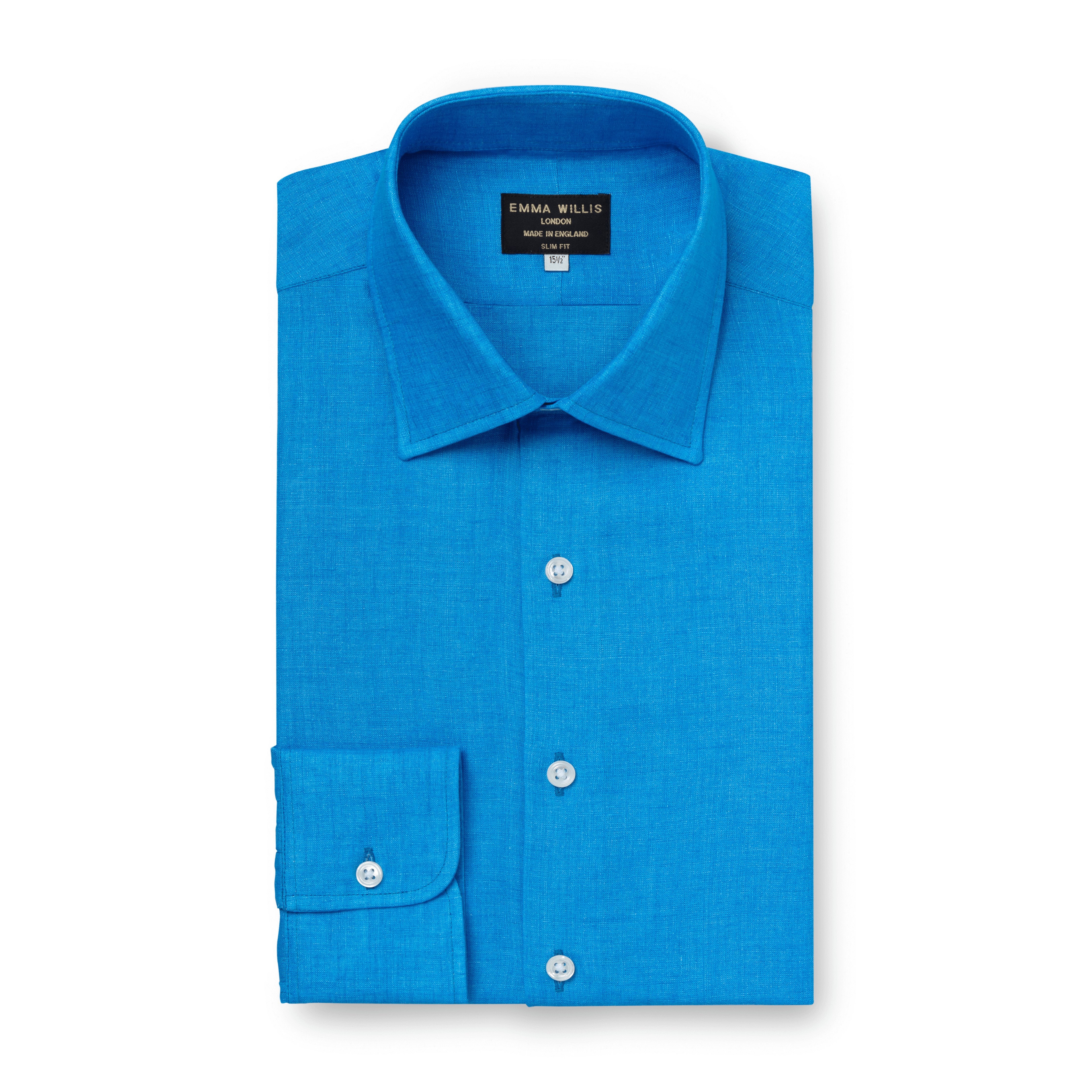 Kingfisher Linen Shirt - Emma Willis