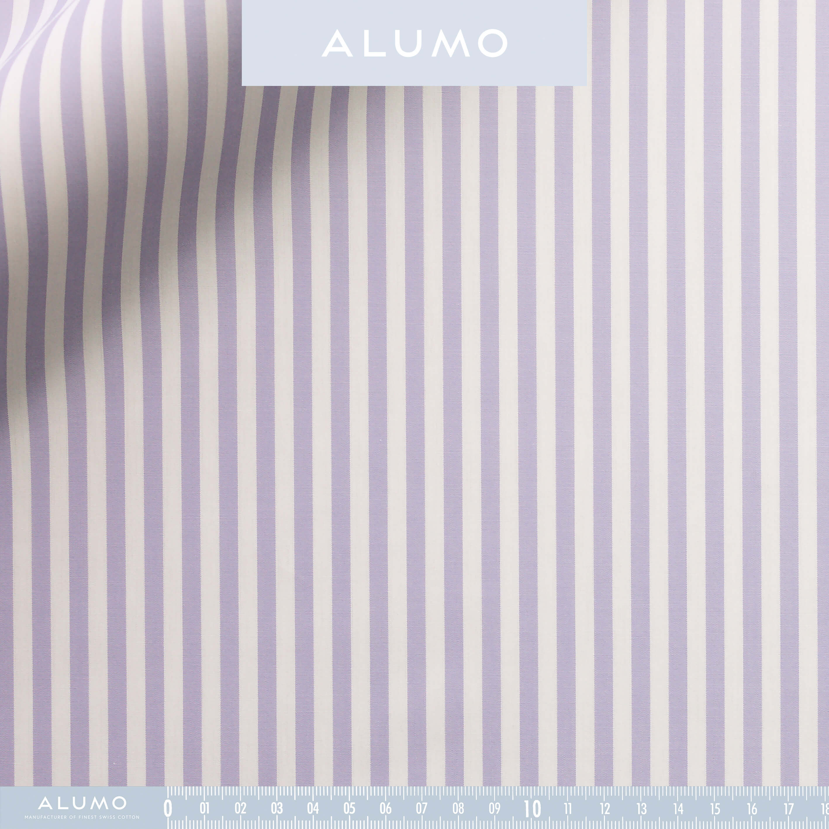 Lilac Butcher Stripe Supraluxe - Emma Willis