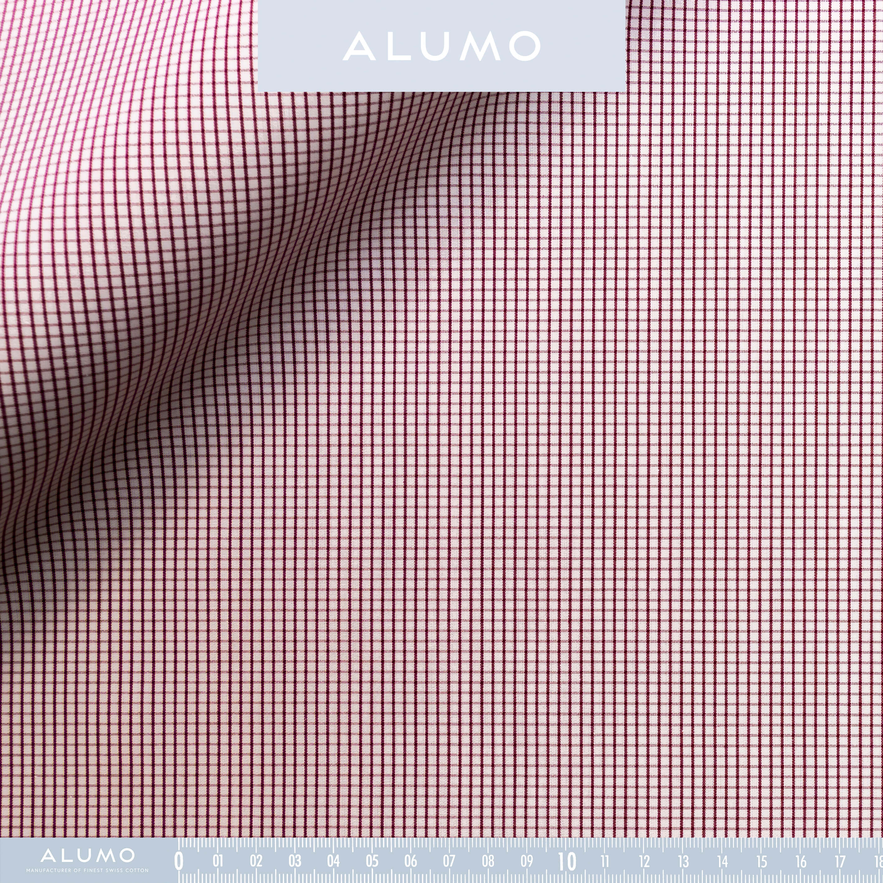 Red Windowpane Check Supraluxe - Emma Willis
