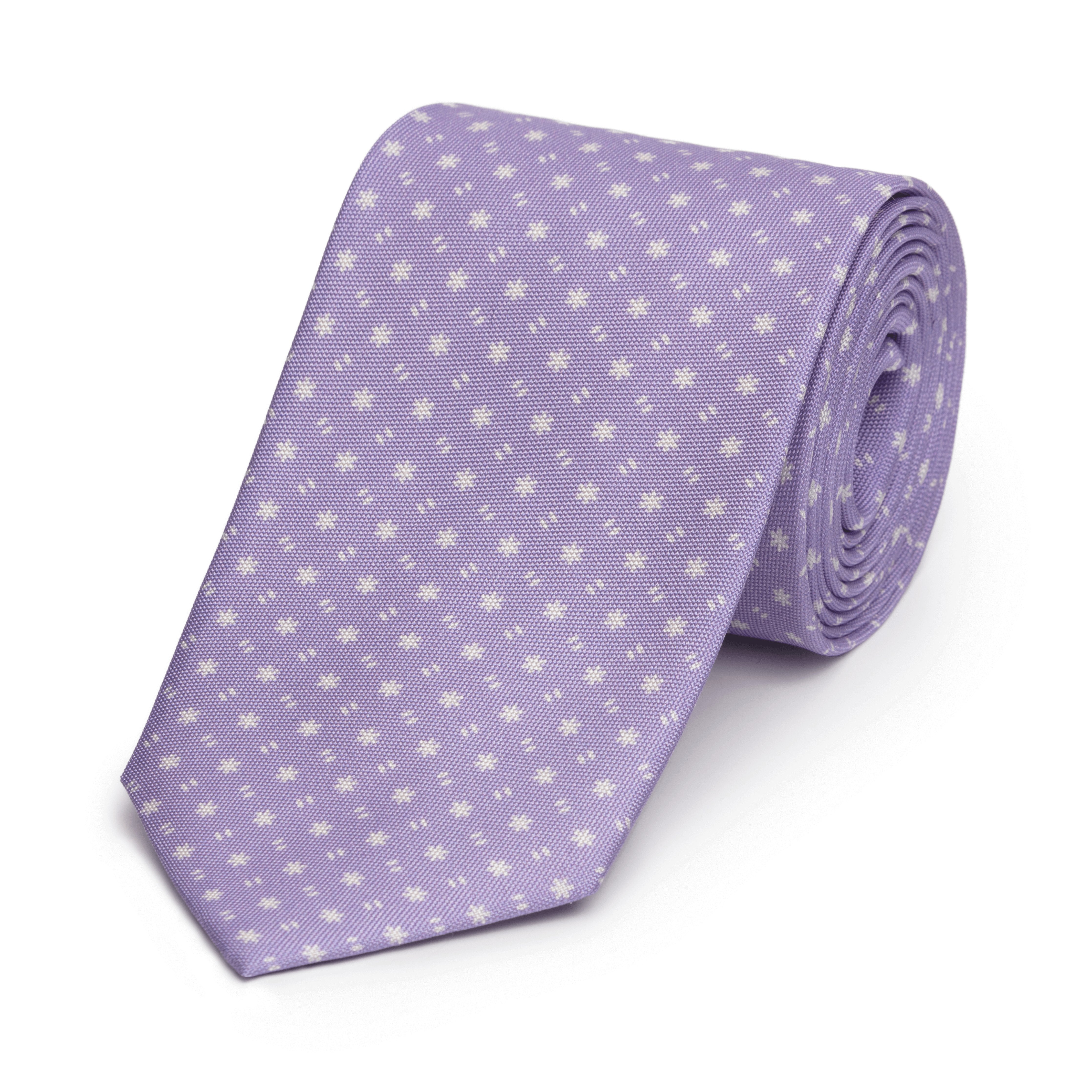 Wisteria Star Silk Tie - Emma Willis