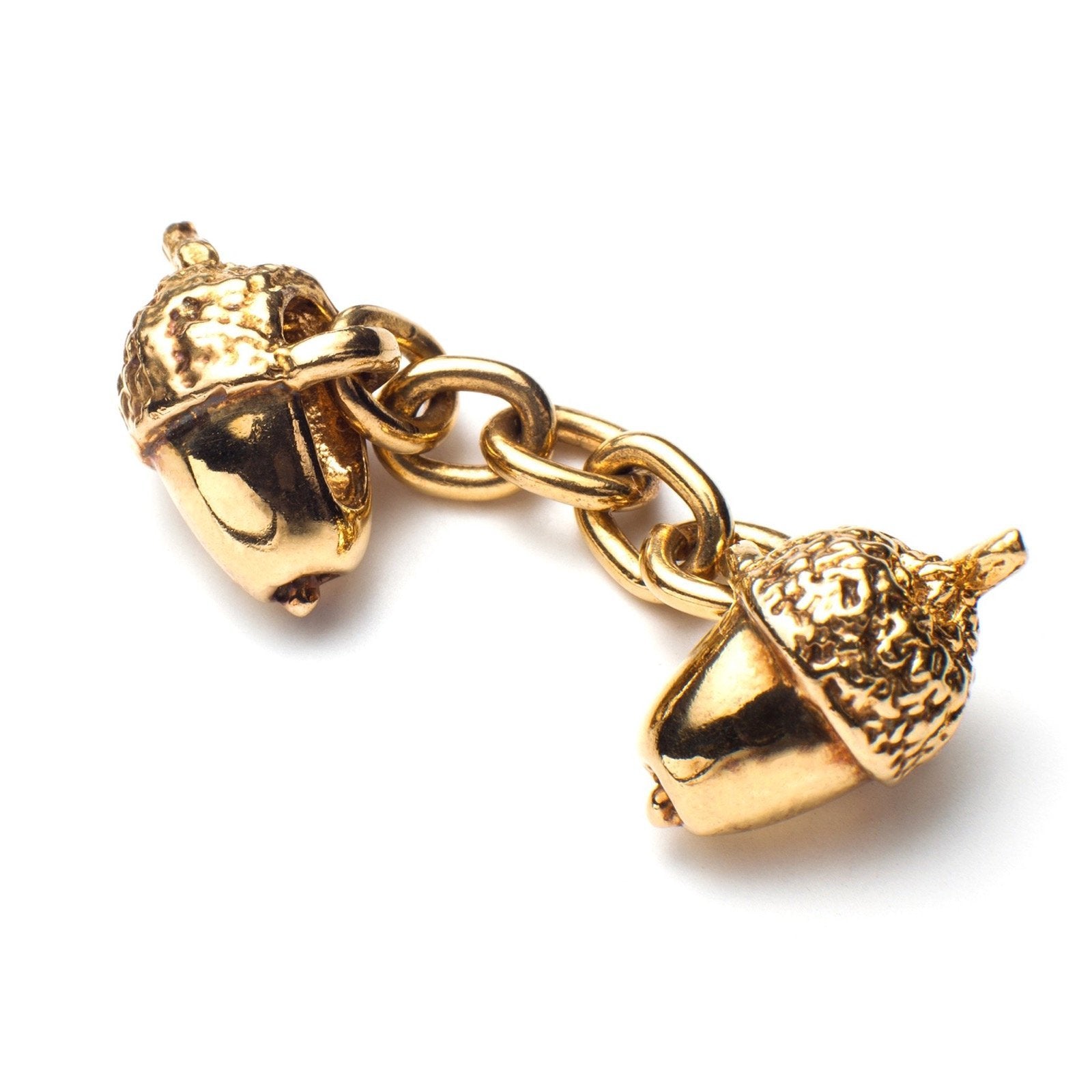9 Carat Gold Acorn Cufflinks freeshipping - Emma Willis
