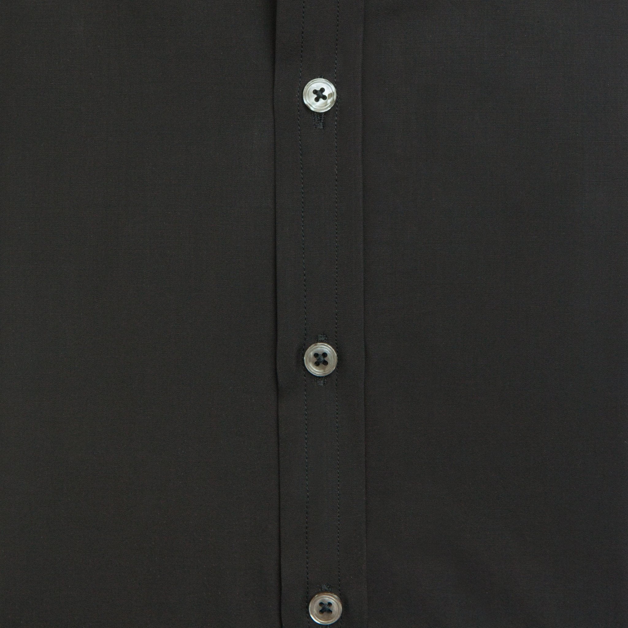 Black Superior Cotton Shirt freeshipping - Emma Willis