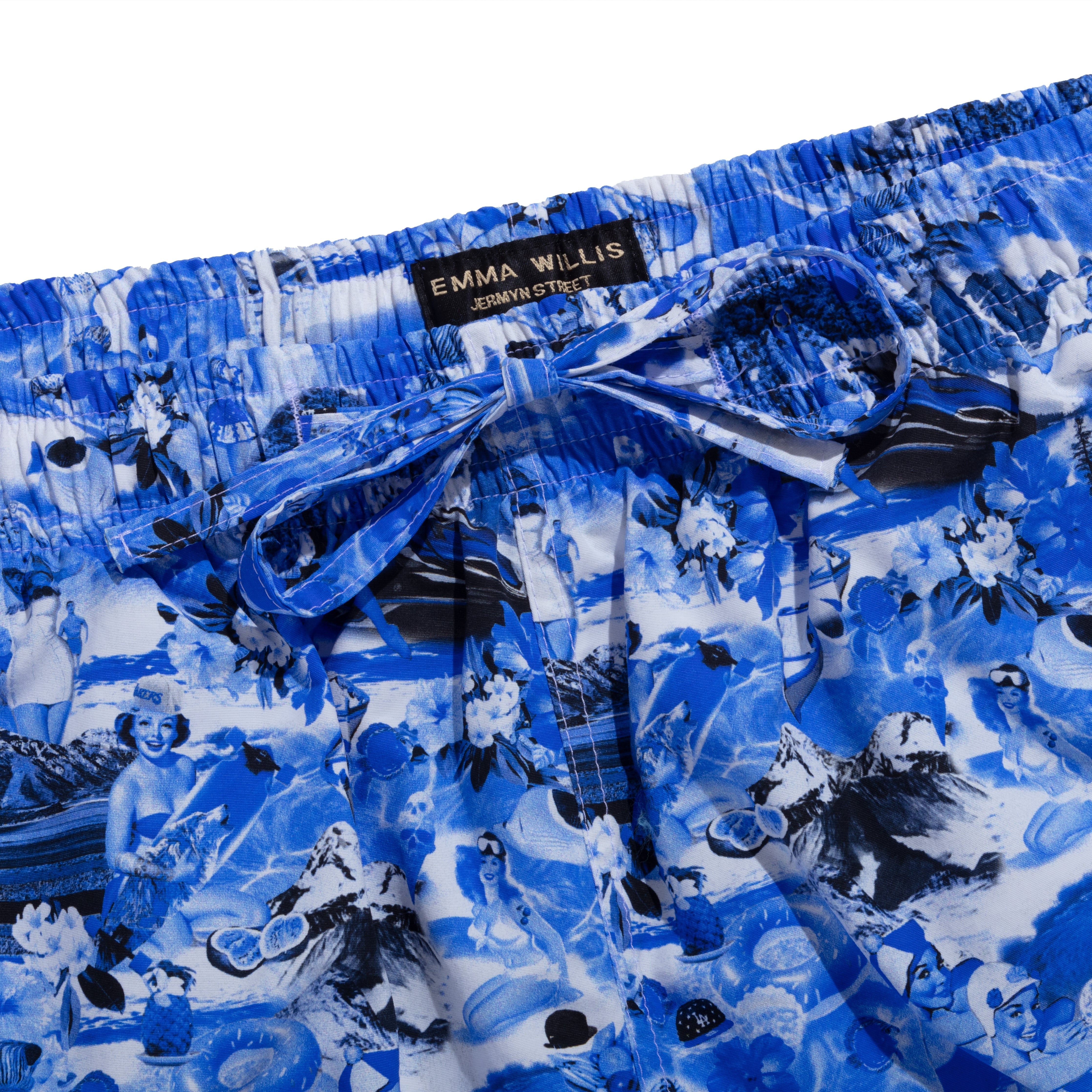 Blue Bathers Swimming Trunks - New - Emma Willis