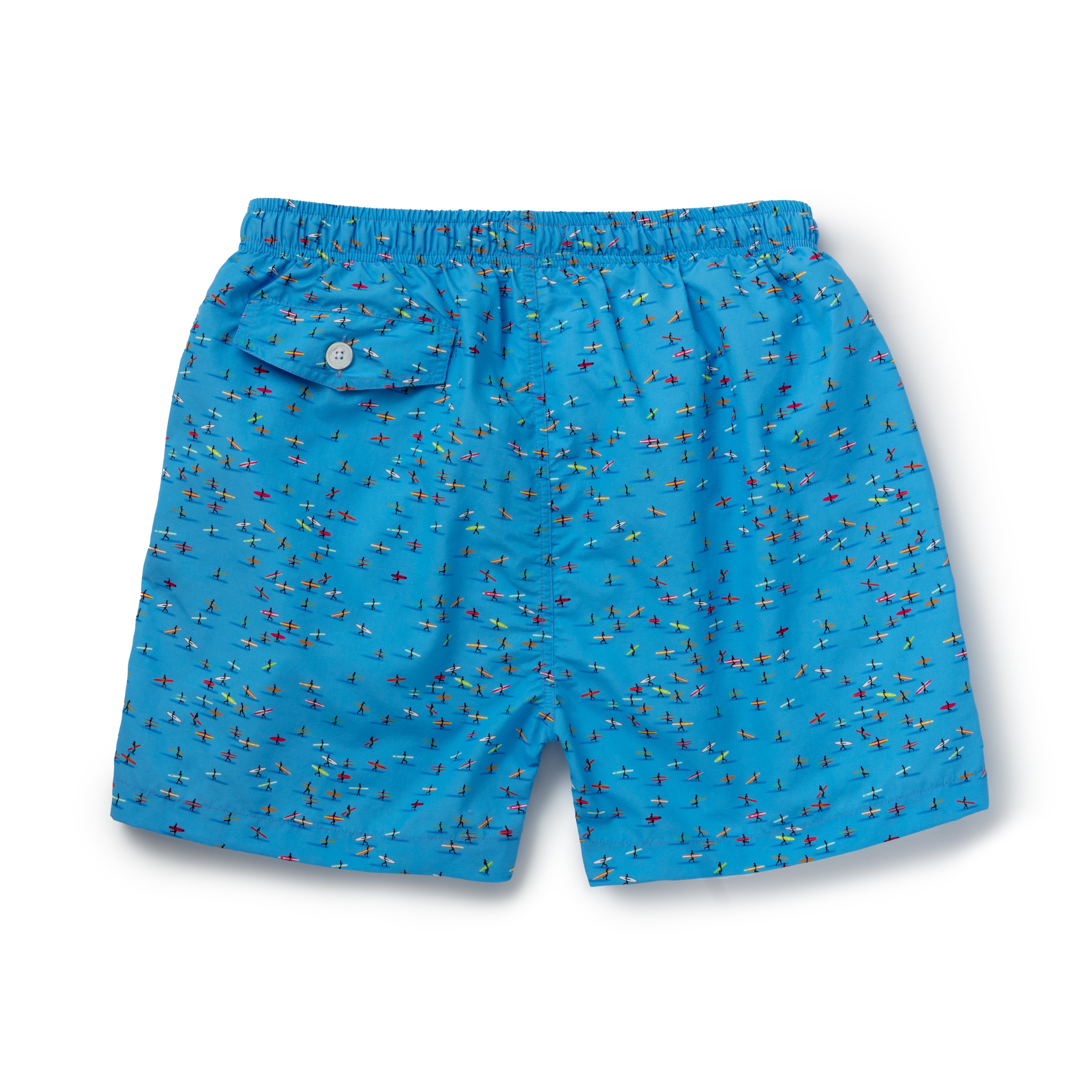 Blue Surfers Swimming Trunks - New - Emma Willis