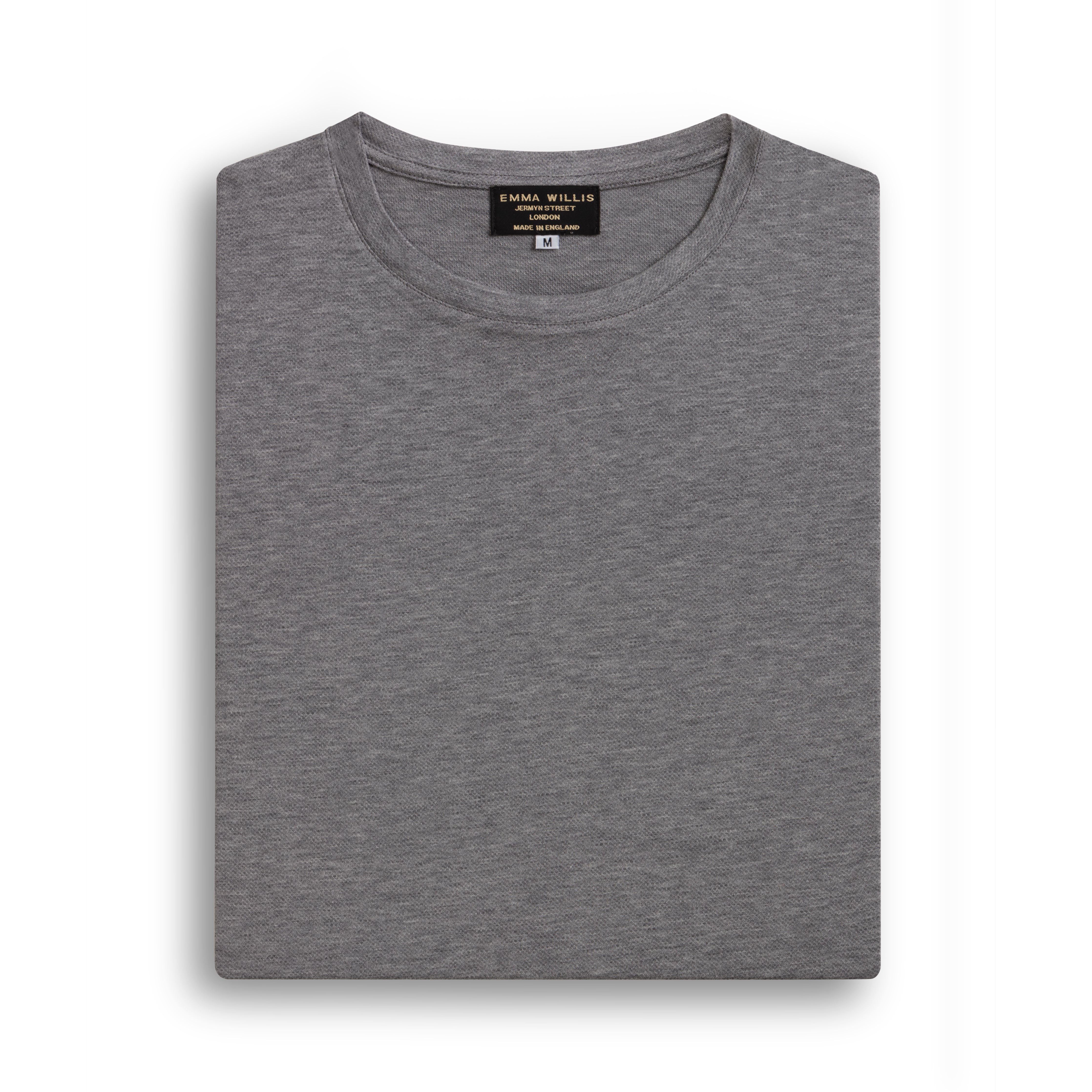 Grey Cotton T-Shirt - Emma Willis