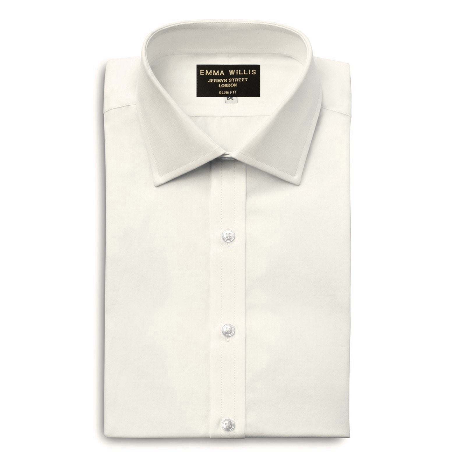 Ivory Superior Cotton Shirt freeshipping - Emma Willis