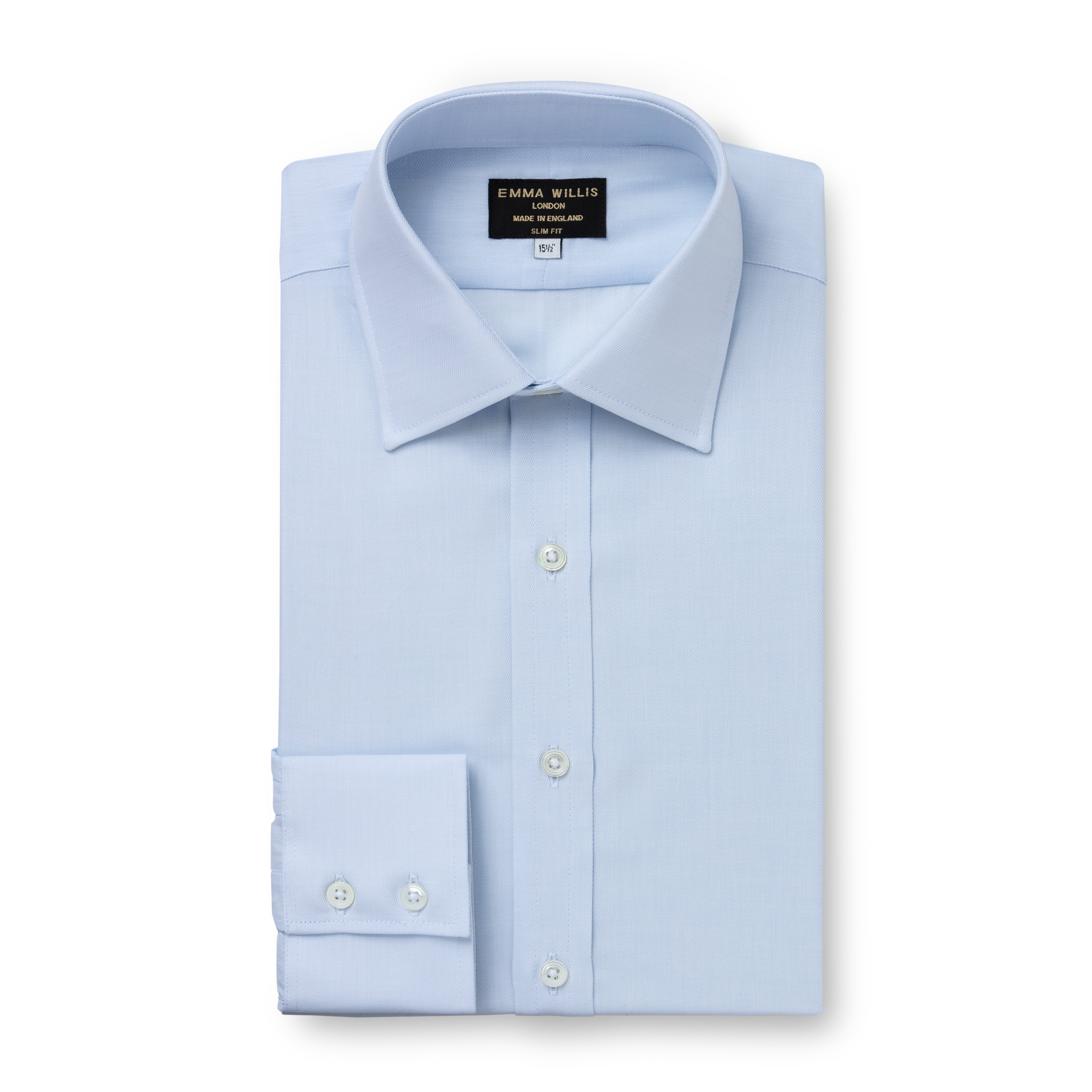 Light Blue Compatto Shirt - Emma Willis