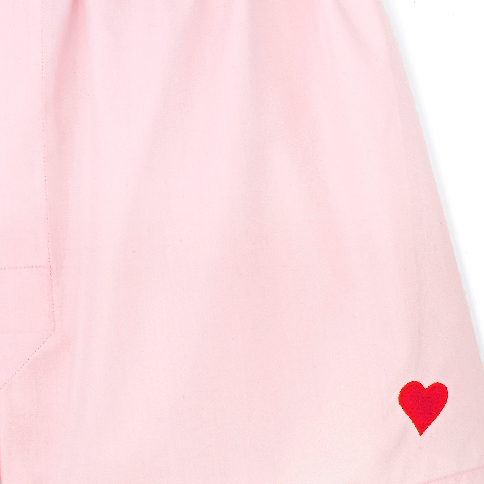 Love Heart Pink Superior Cotton Boxer Shorts - Classic freeshipping - Emma Willis