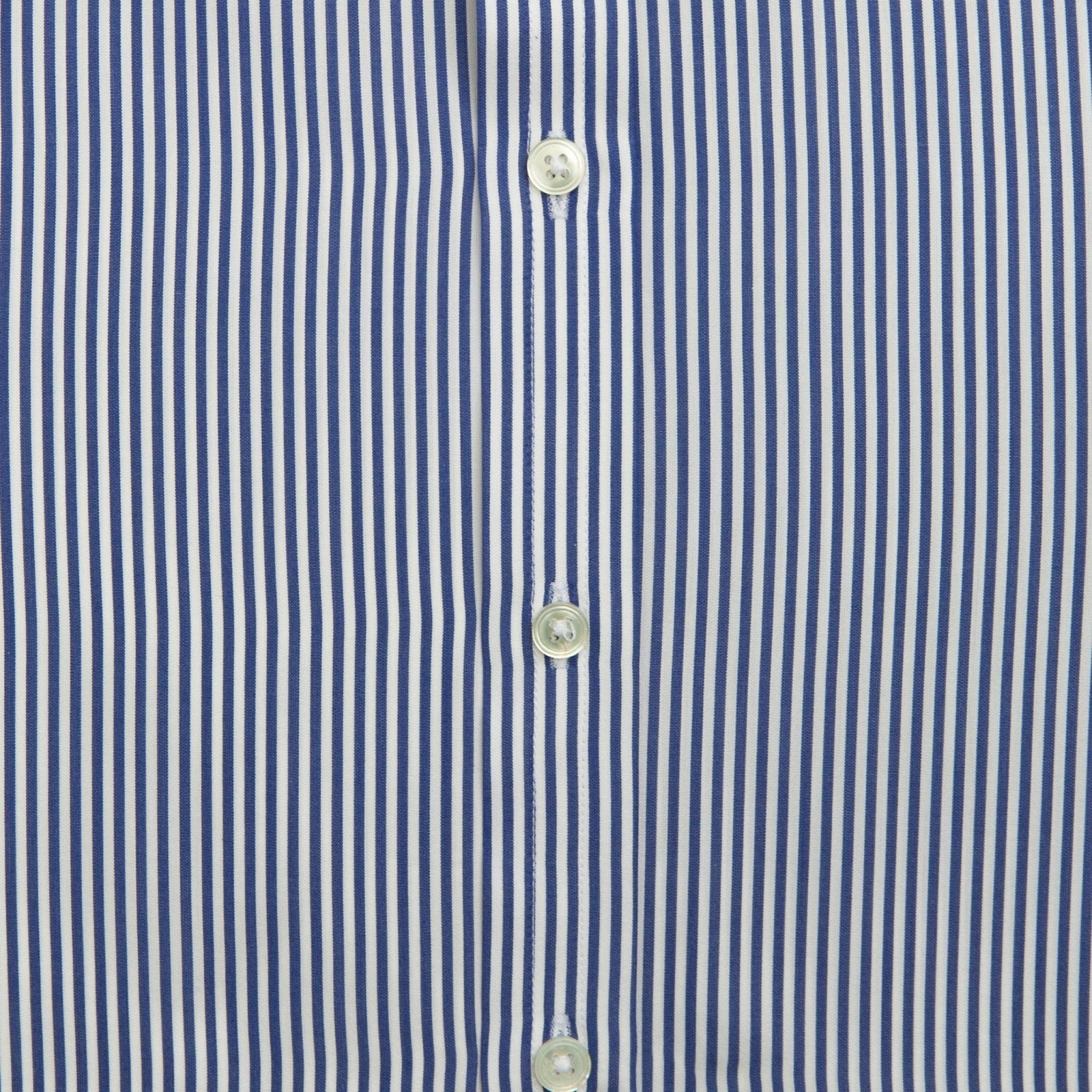 Navy Bengal Stripe Cotton Shirt freeshipping - Emma Willis