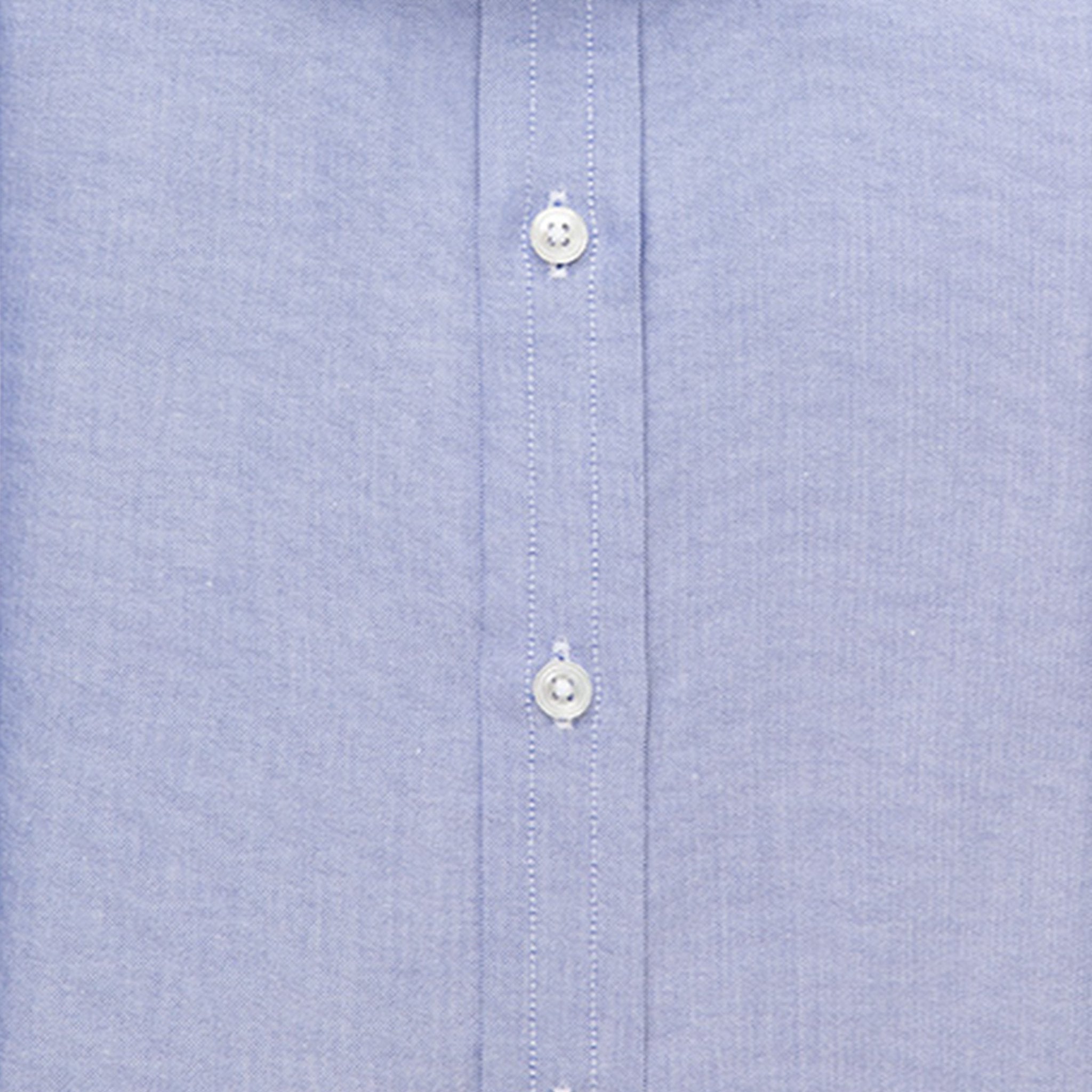 Navy Oxford Cotton Shirt - Bespoke freeshipping - Emma Willis