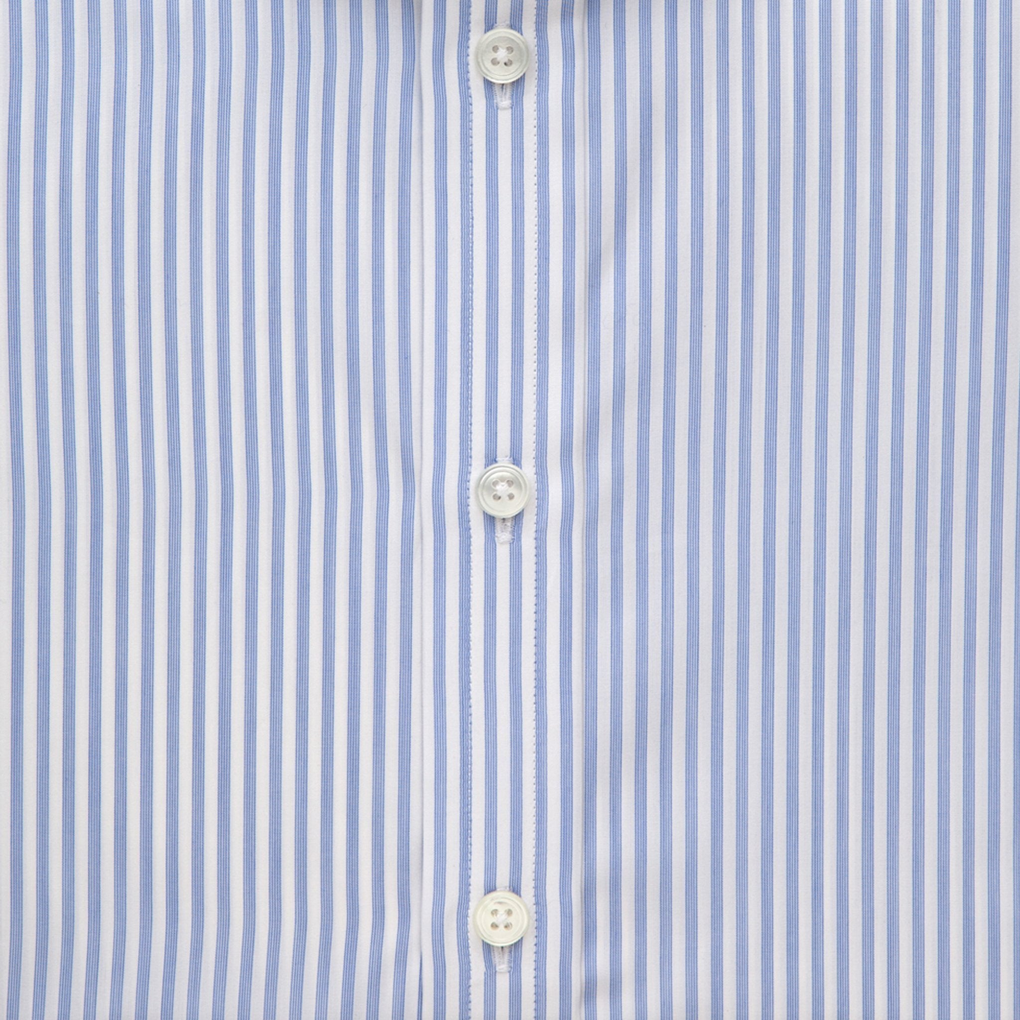 Navy Soyella Music Stripe Cotton Shirt freeshipping - Emma Willis