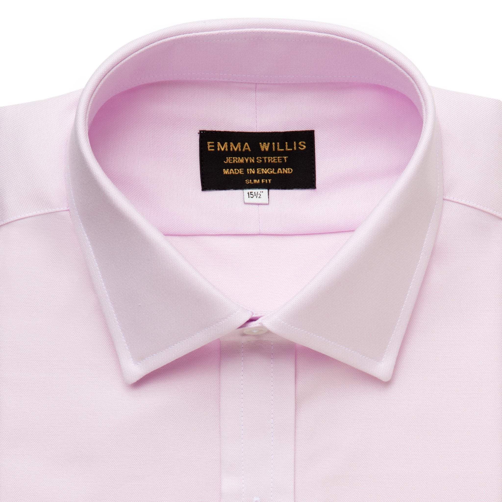 Pink Oxford Cotton Shirt - Bespoke freeshipping - Emma Willis