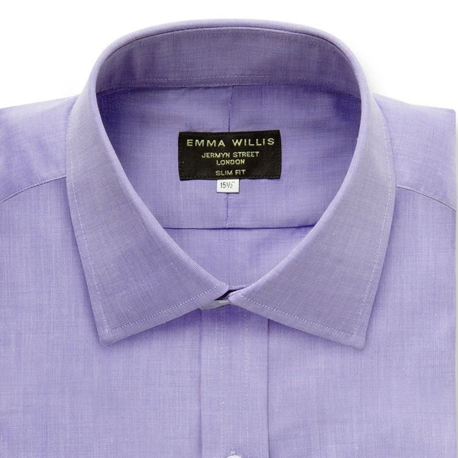 Purple Zephir Soyella Cotton Shirt - Bespoke freeshipping - Emma Willis