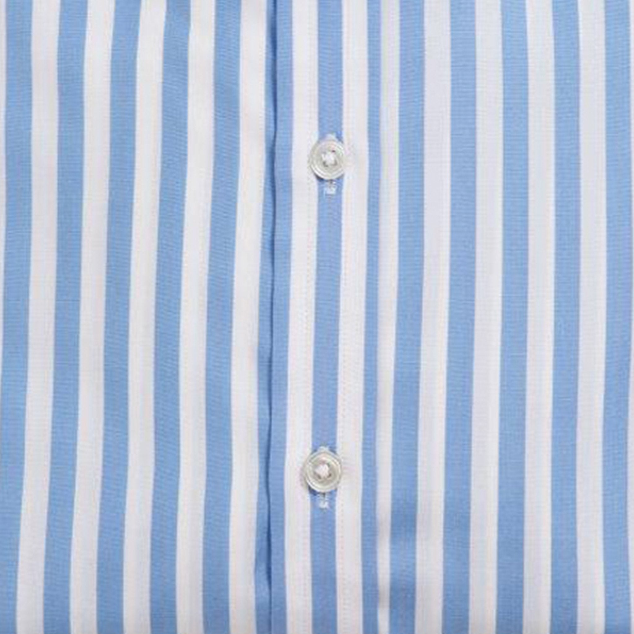 Sky Butcher Stripe Cotton Shirt freeshipping - Emma Willis