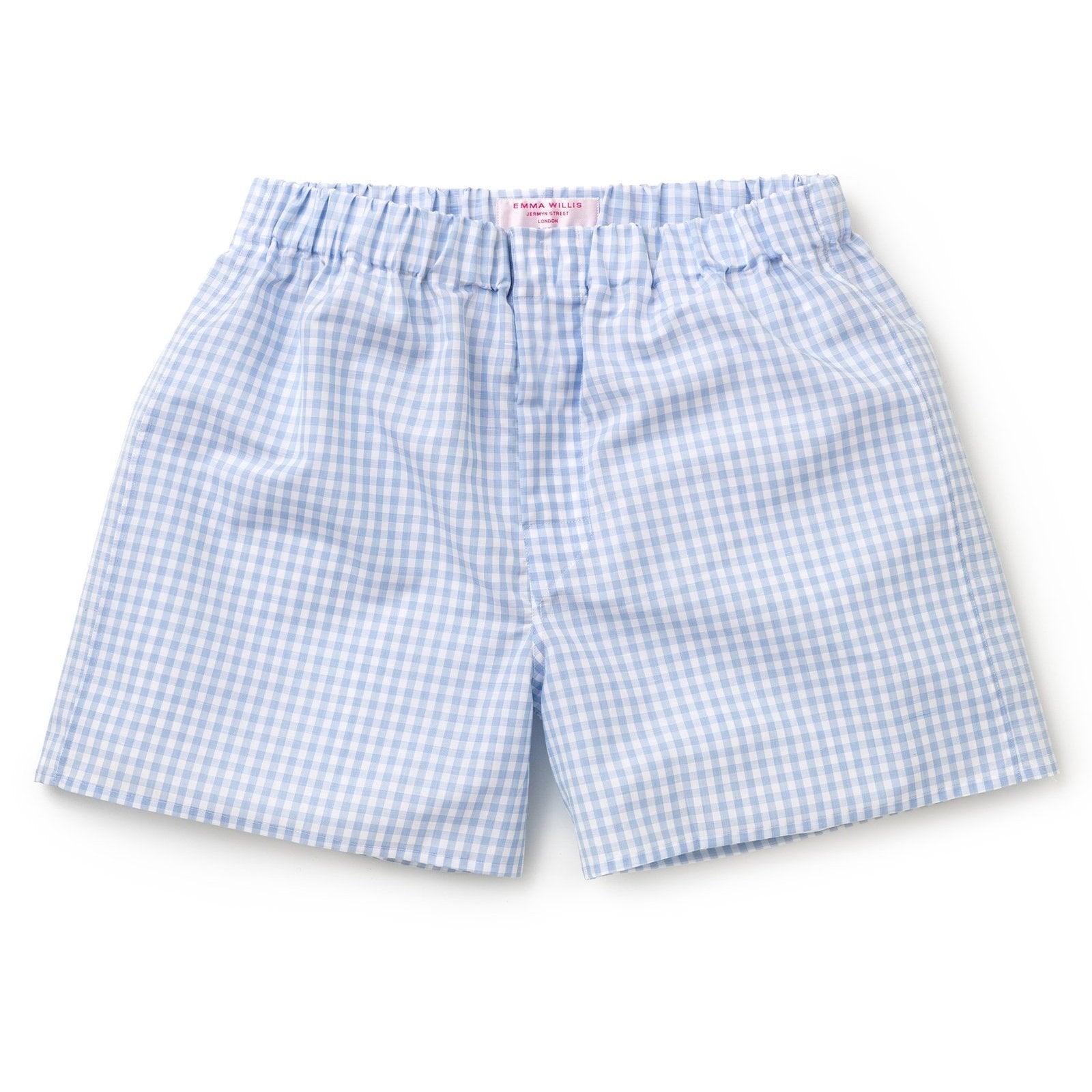 Sky Soyella Music Check Cotton Boxer Shorts - Classic - Emma Willis