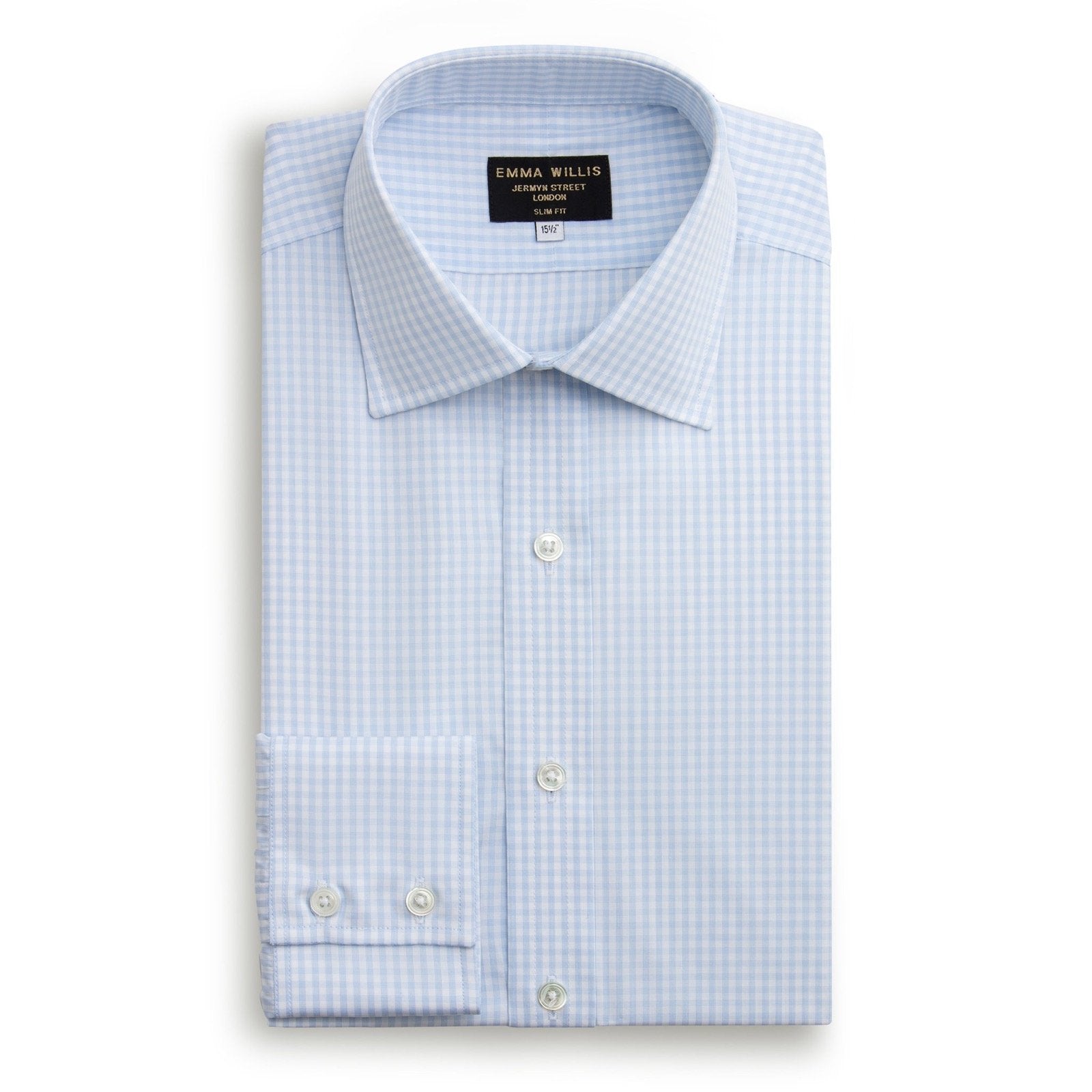Sky Soyella Music Check Cotton Shirt freeshipping - Emma Willis
