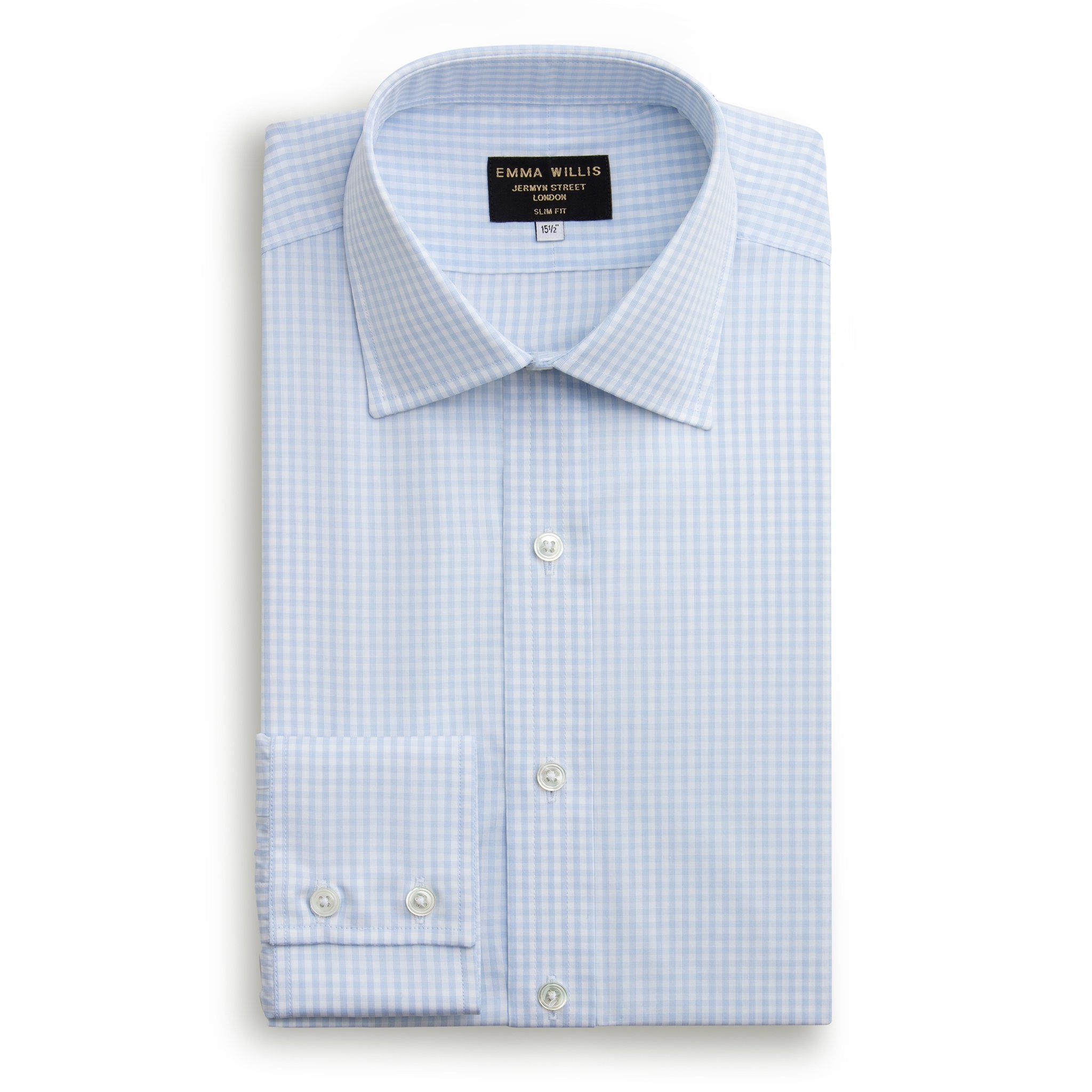 Sky Soyella Music Check Cotton Shirt freeshipping - Emma Willis