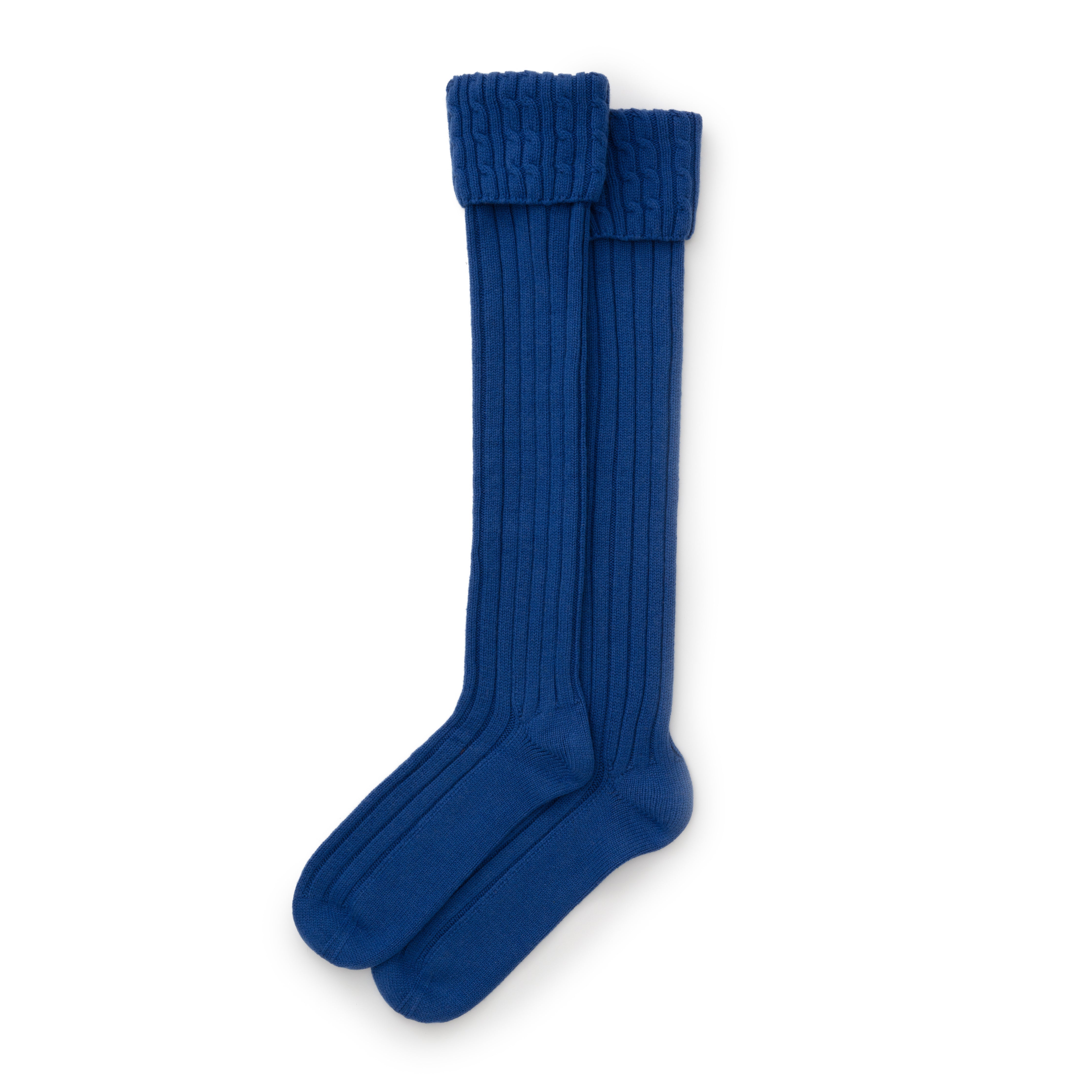 Sophia Cable Knit Cashmere Socks - Emma Willis