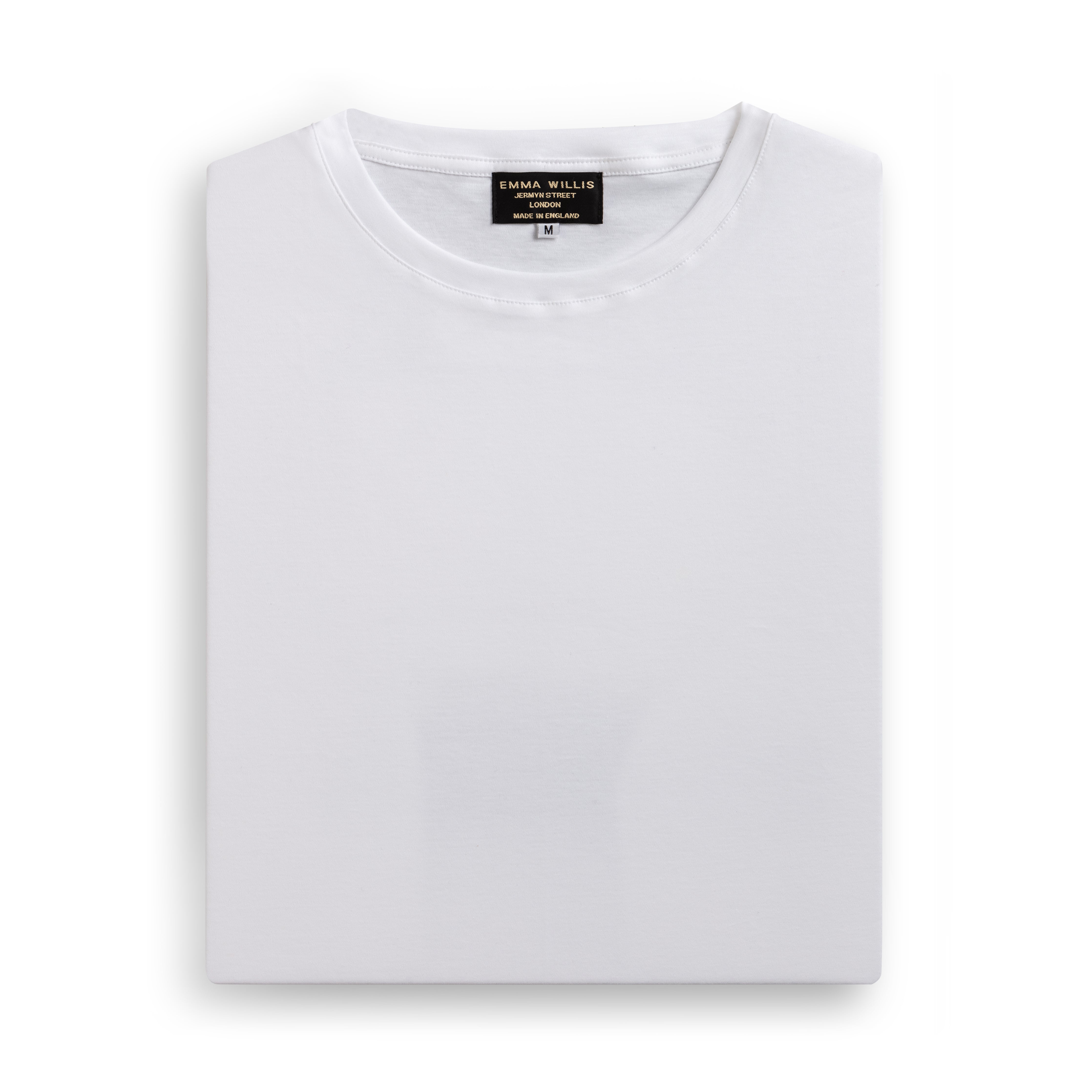 White Cotton T-Shirt - Emma Willis