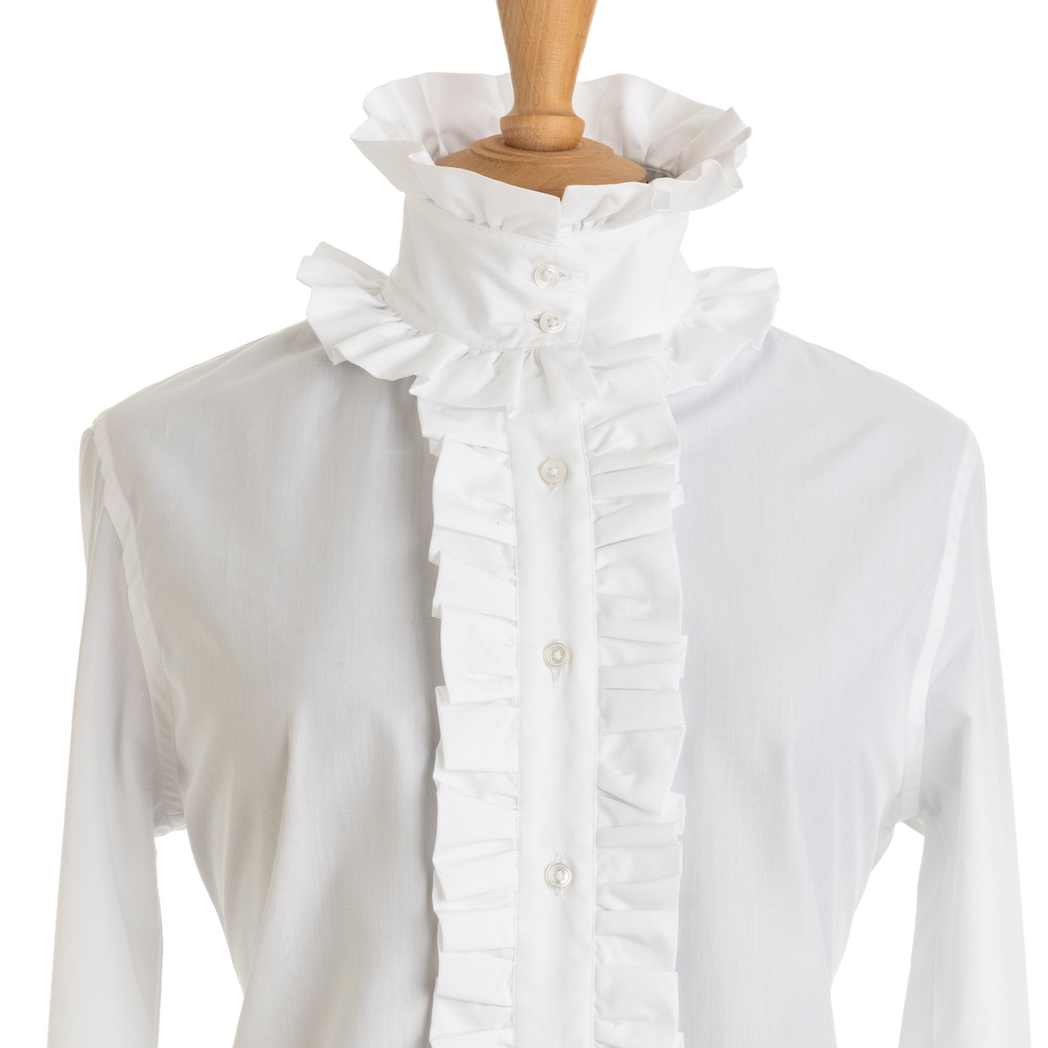 White Superior Cotton - Piccadilly Shirt freeshipping - Emma Willis