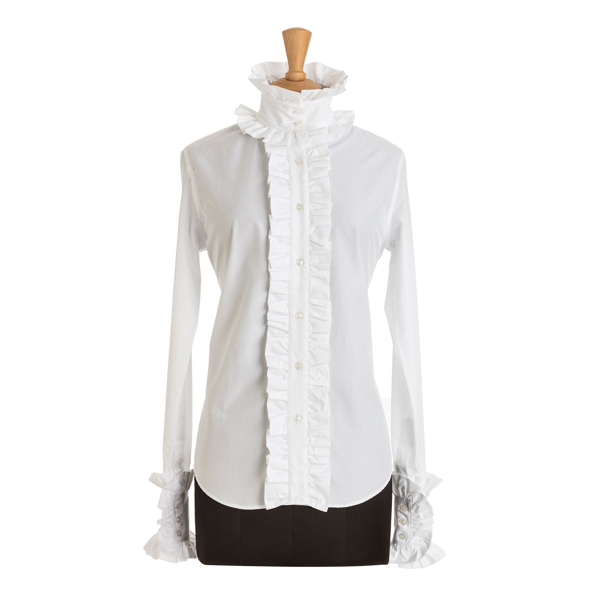 White Superior Cotton - Piccadilly Shirt freeshipping - Emma Willis
