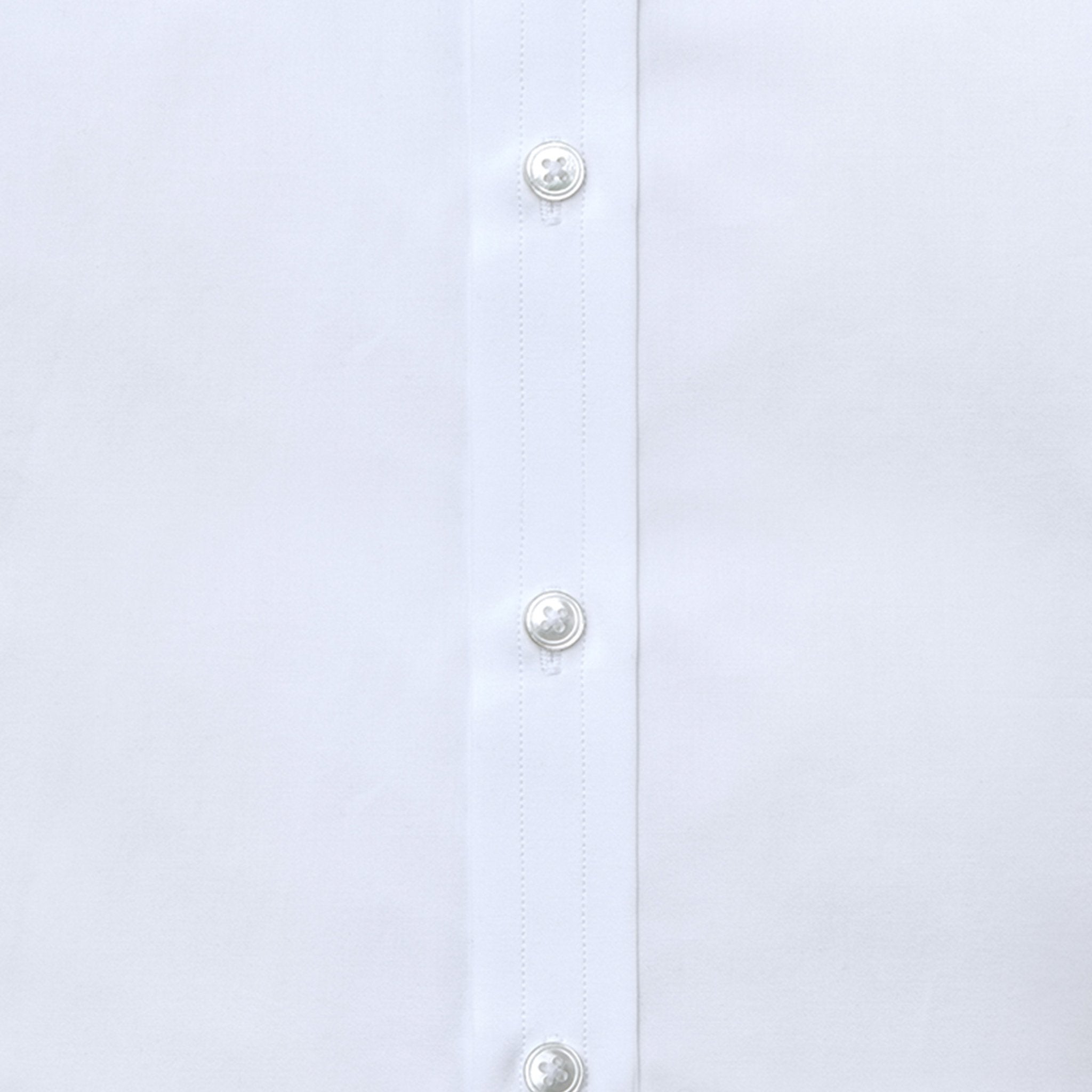 White Superior Cotton Shirt freeshipping - Emma Willis