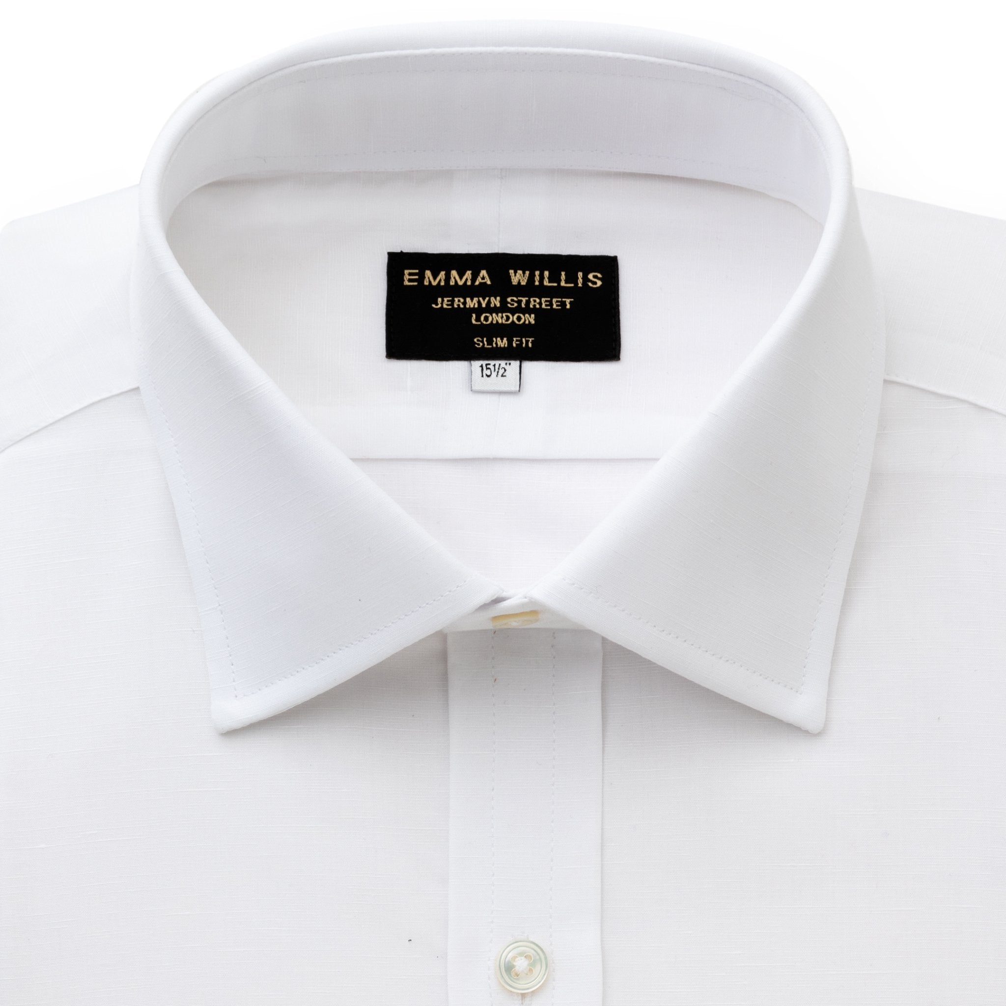 White Zephirlino Shirt - Bespoke freeshipping - Emma Willis